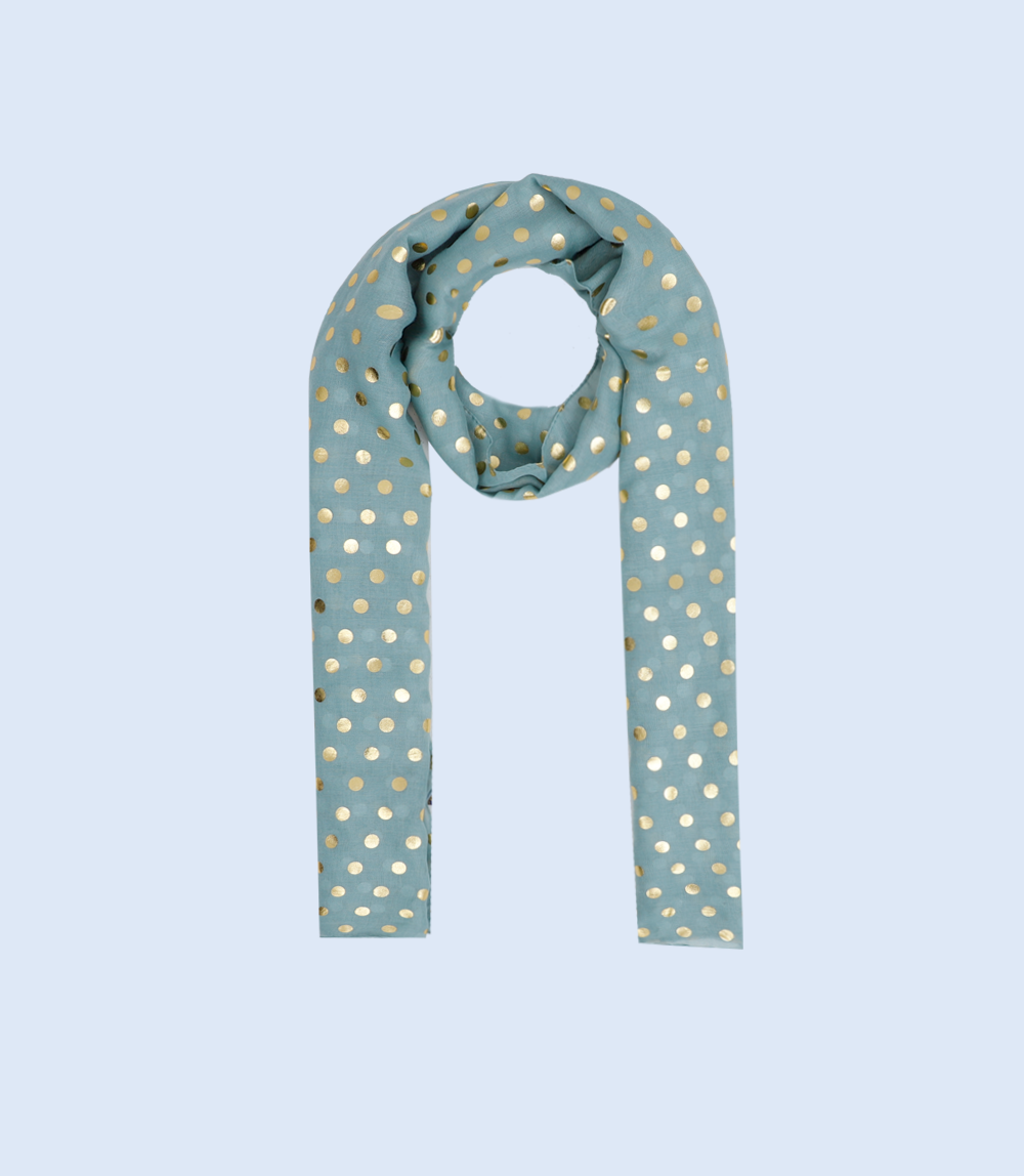 A4987-MINT-GREEN-Scarf For Women