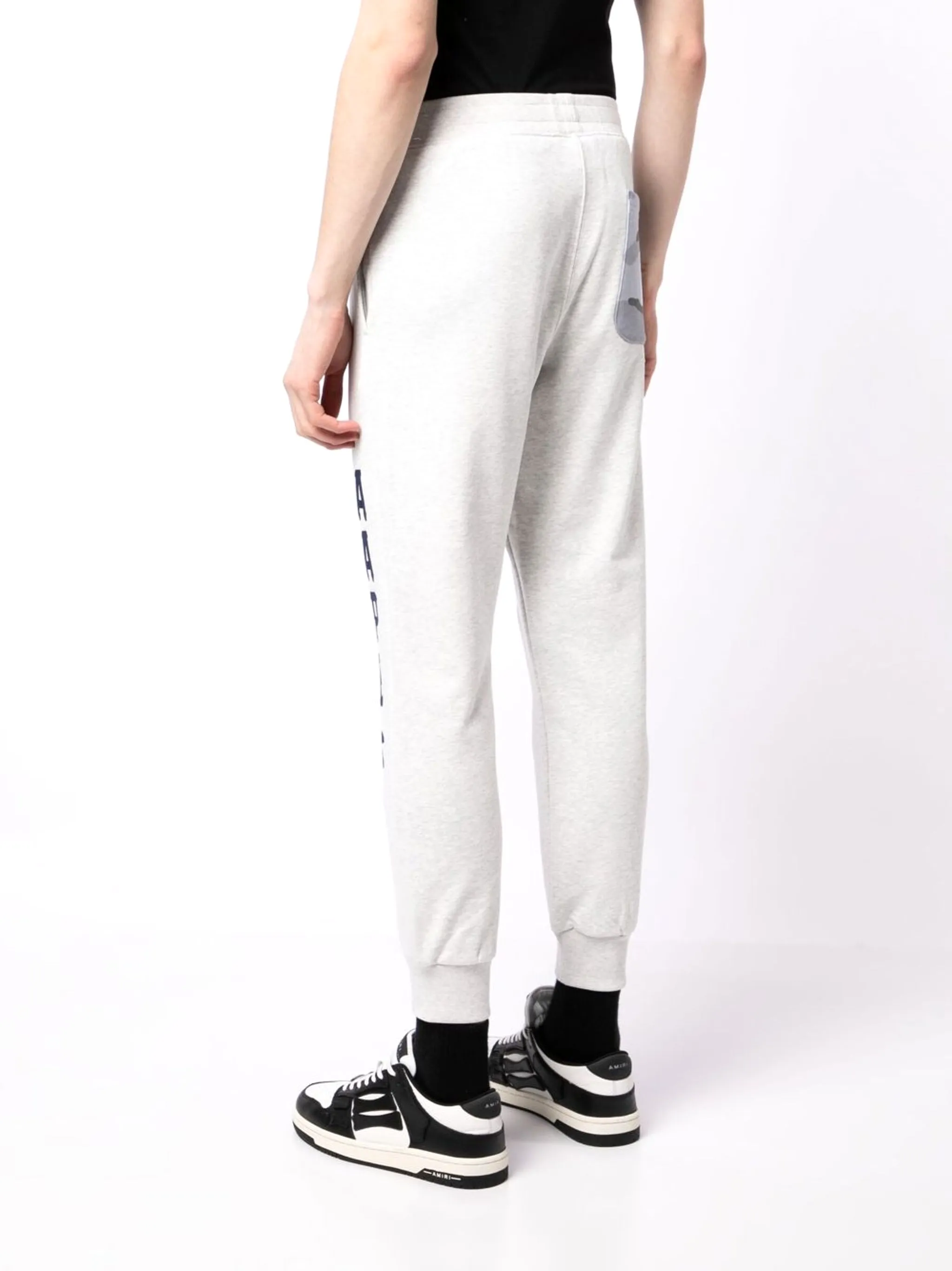 AAPE BY *A BATHING APE® Slim-Cut Logo-Print Track Pants