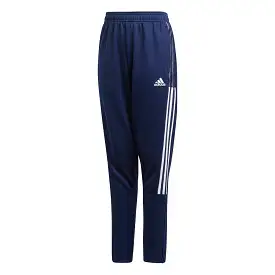 Adidas Youth Tiro 21 Track Pants (Navy/White)