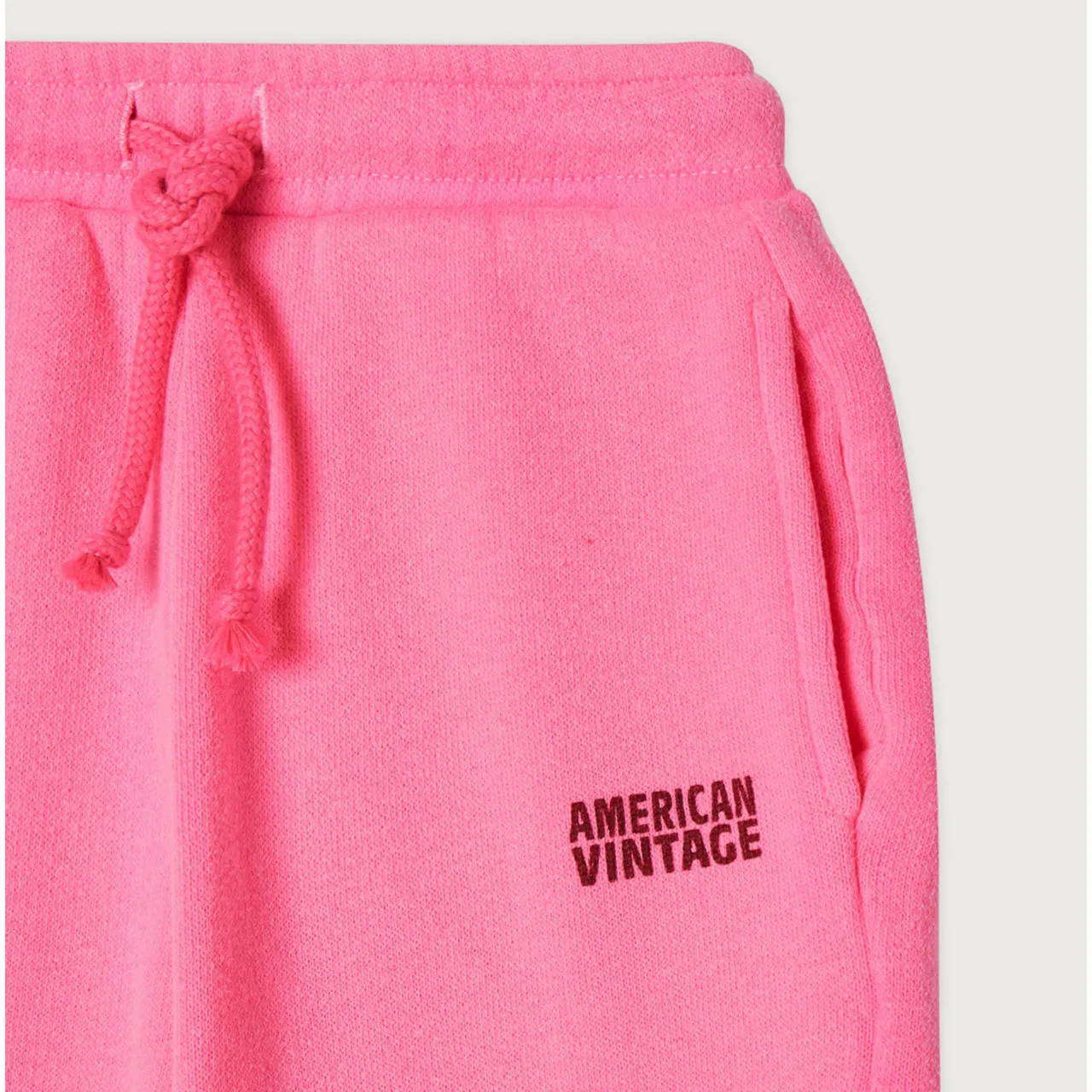 AMERICAN VINTAGE Izubird Logo Track Pants - Pink