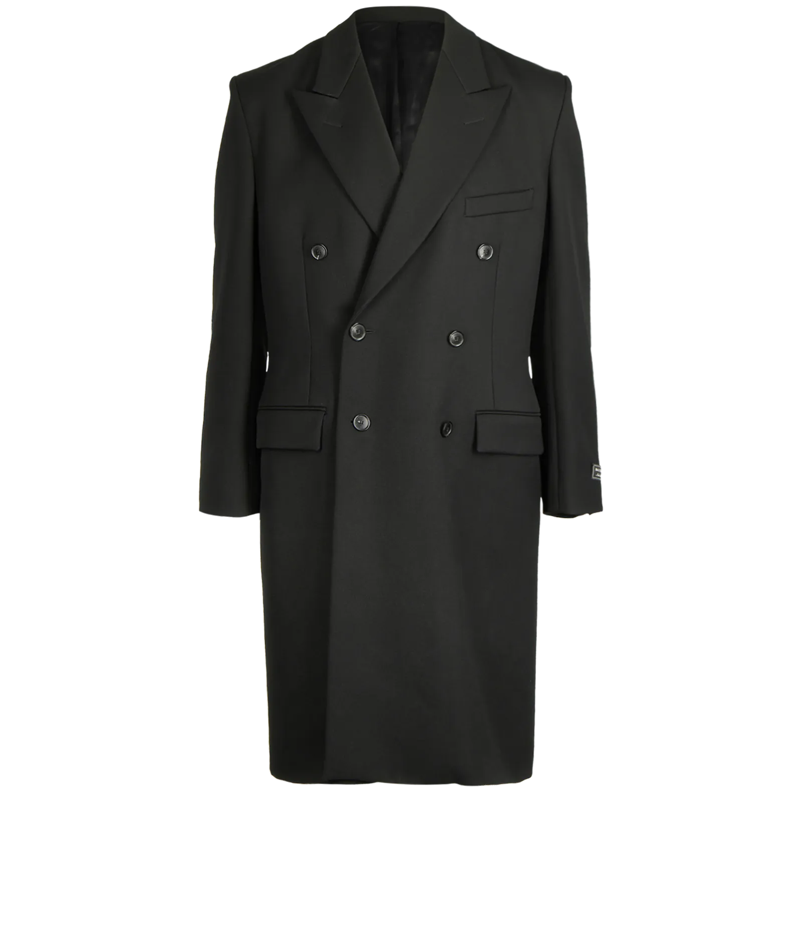 Balenciaga Double-Breasted Long Coat