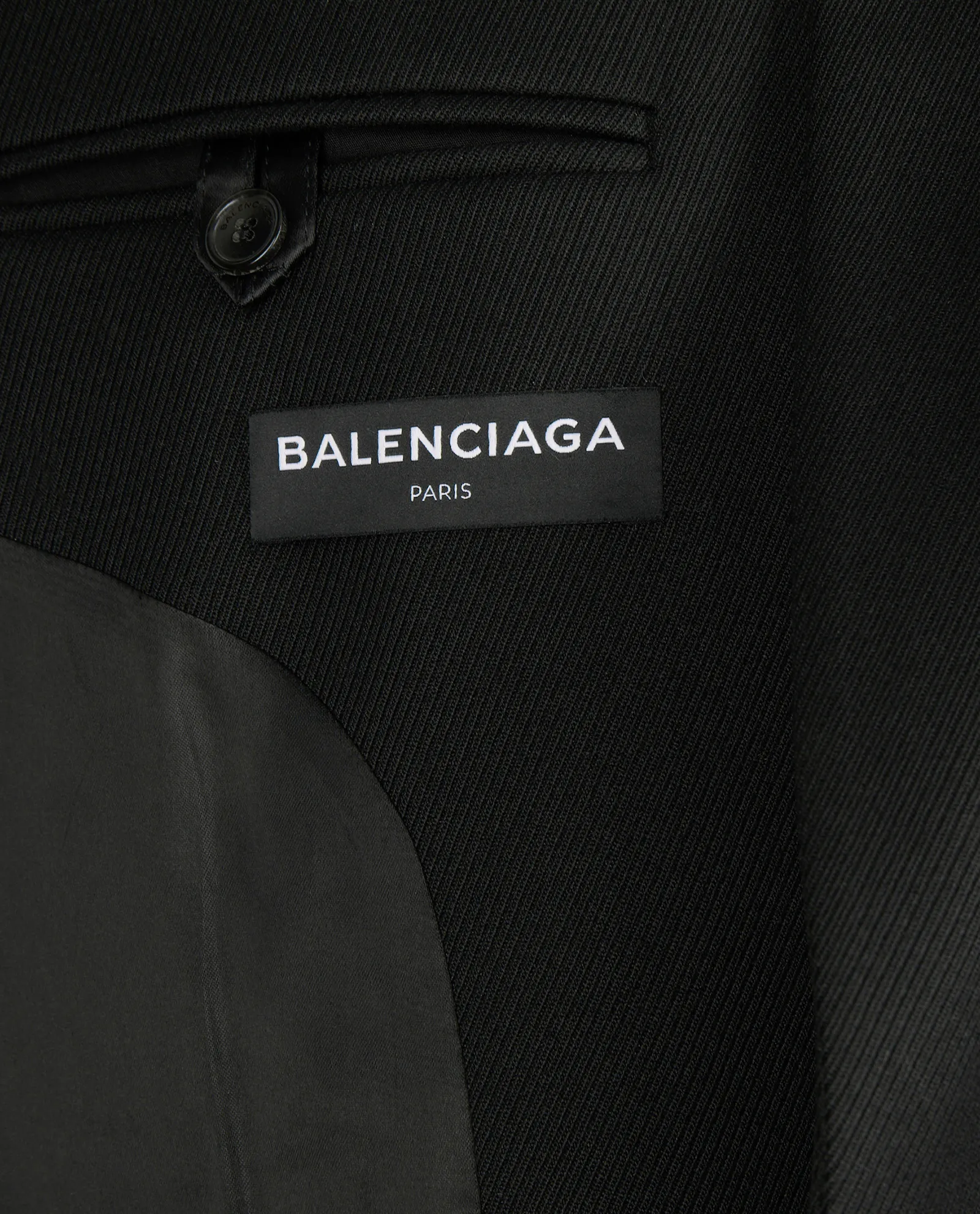 Balenciaga Double-Breasted Long Coat