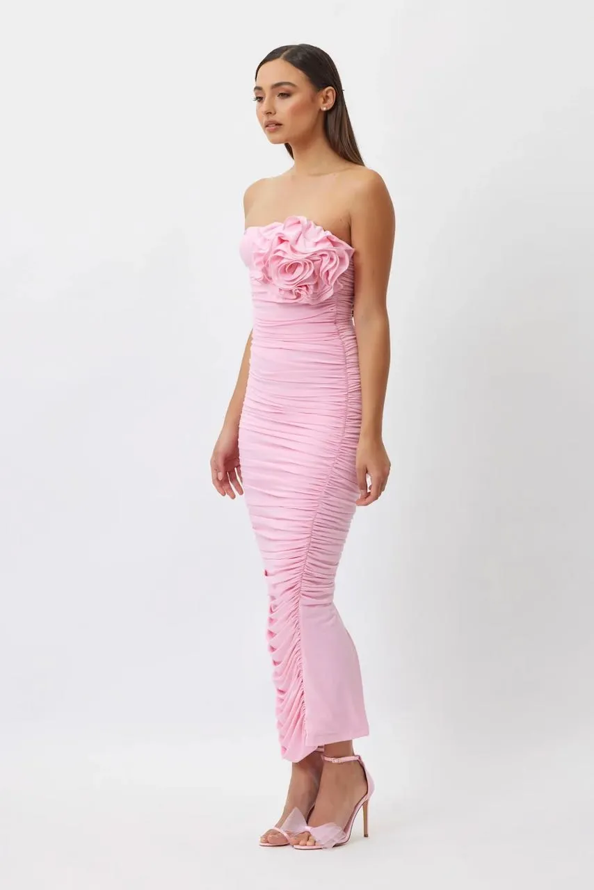 Bianca & Bridgett Tara Midi Dress - Pink