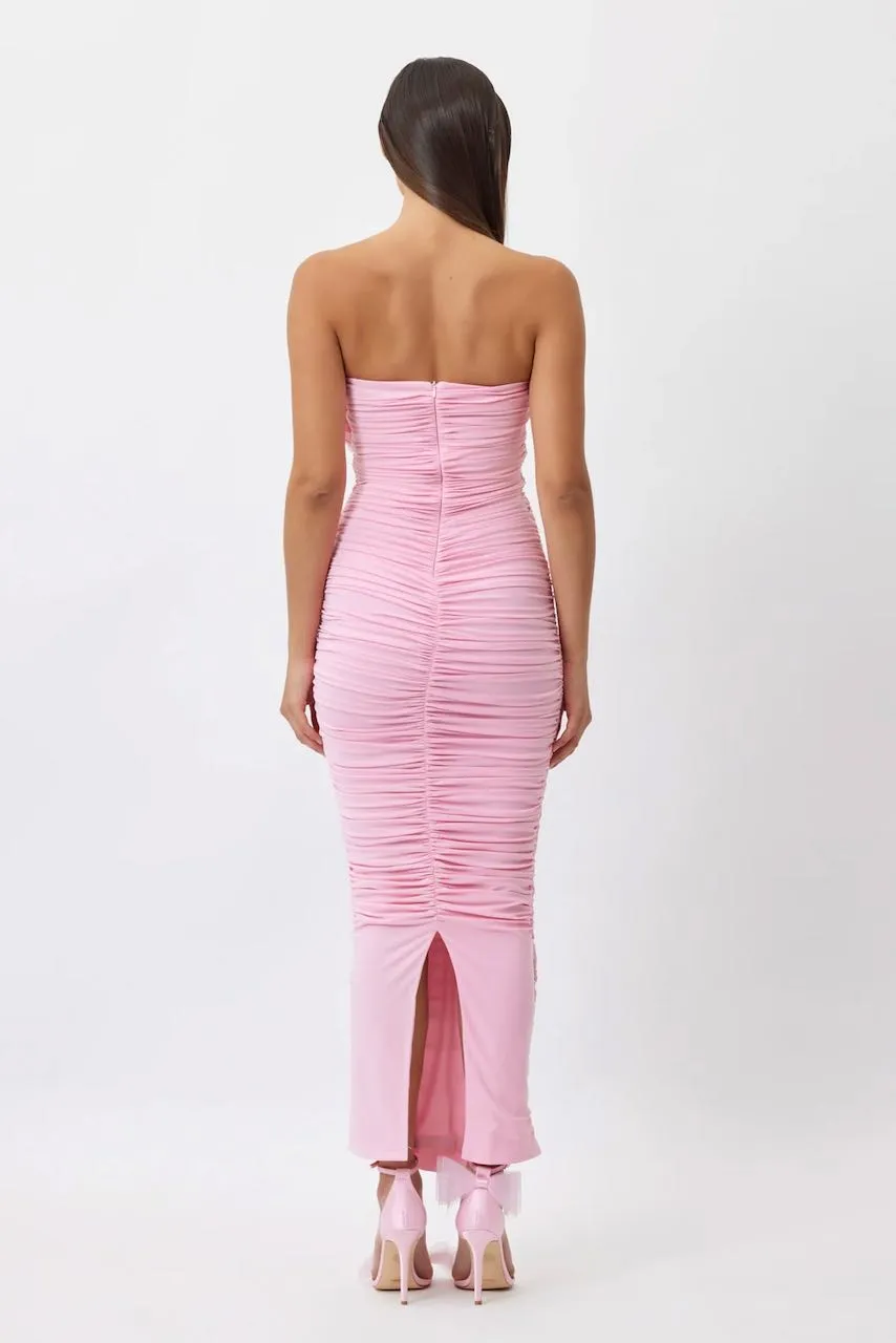 Bianca & Bridgett Tara Midi Dress - Pink