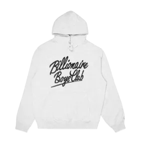 Billlionaire Boys Club BB Script Hoodie Heather Grey