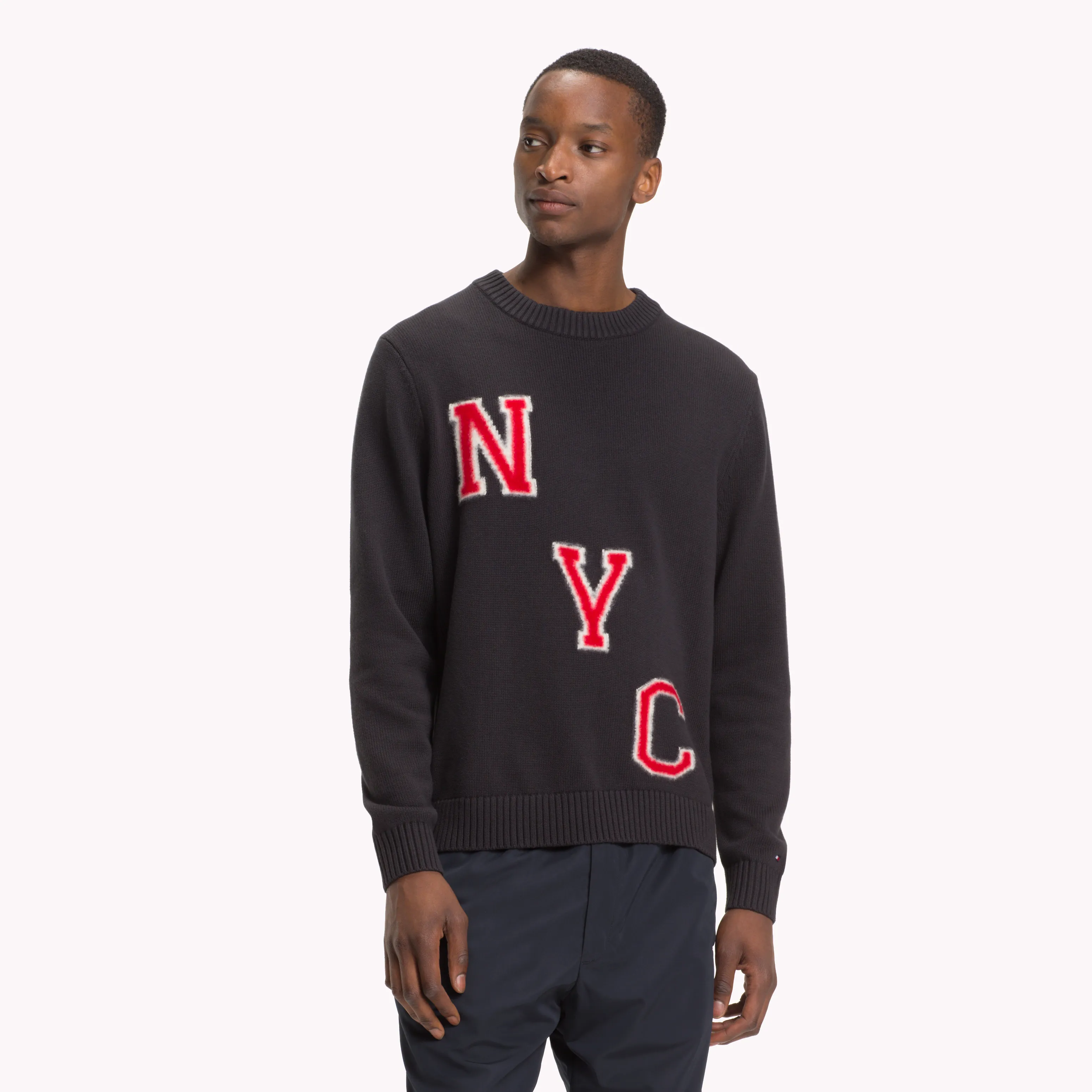 Black Relaxed Fit Nyc Jumper | Sweatshirts & Hoodies | Tommy Hilfiger