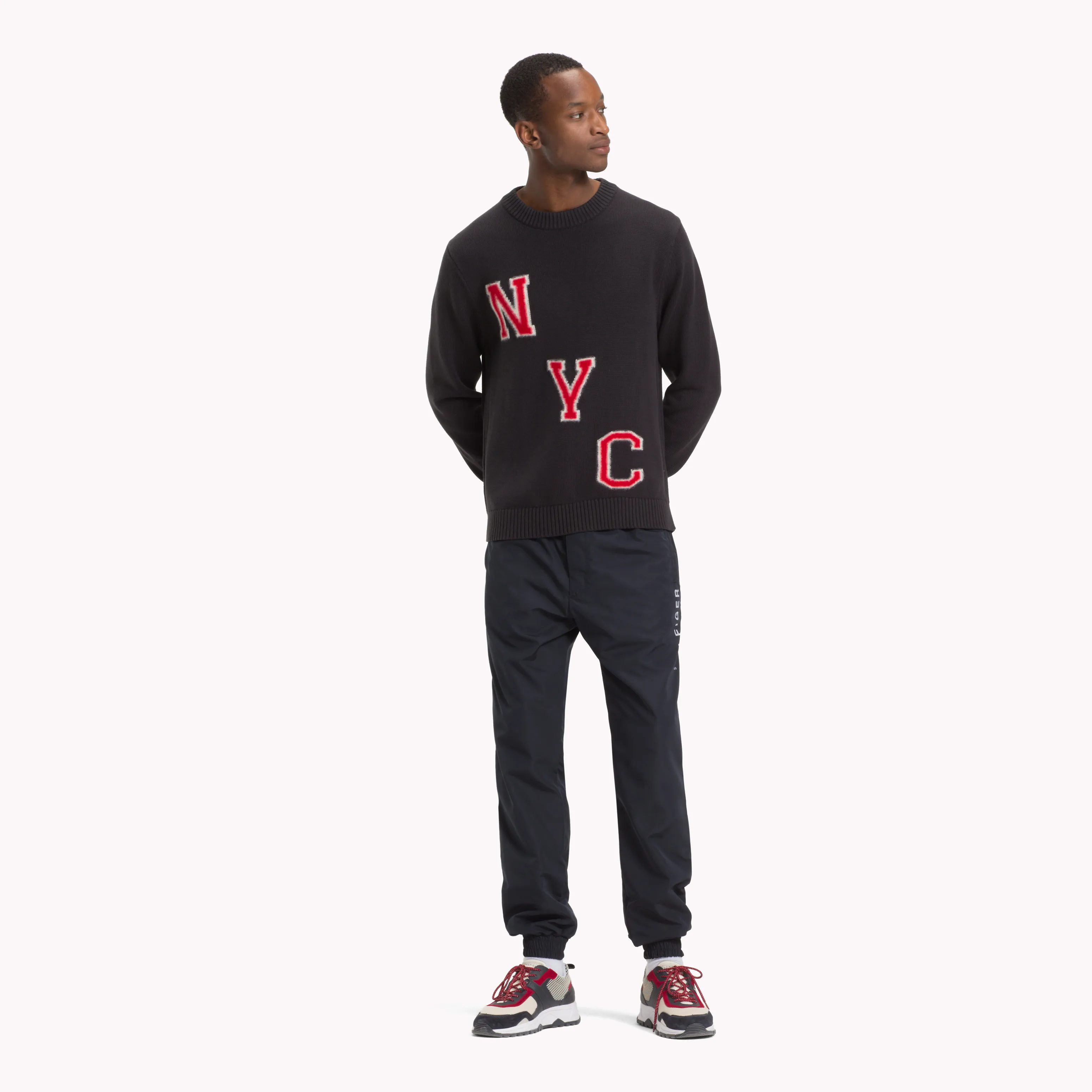 Black Relaxed Fit Nyc Jumper | Sweatshirts & Hoodies | Tommy Hilfiger