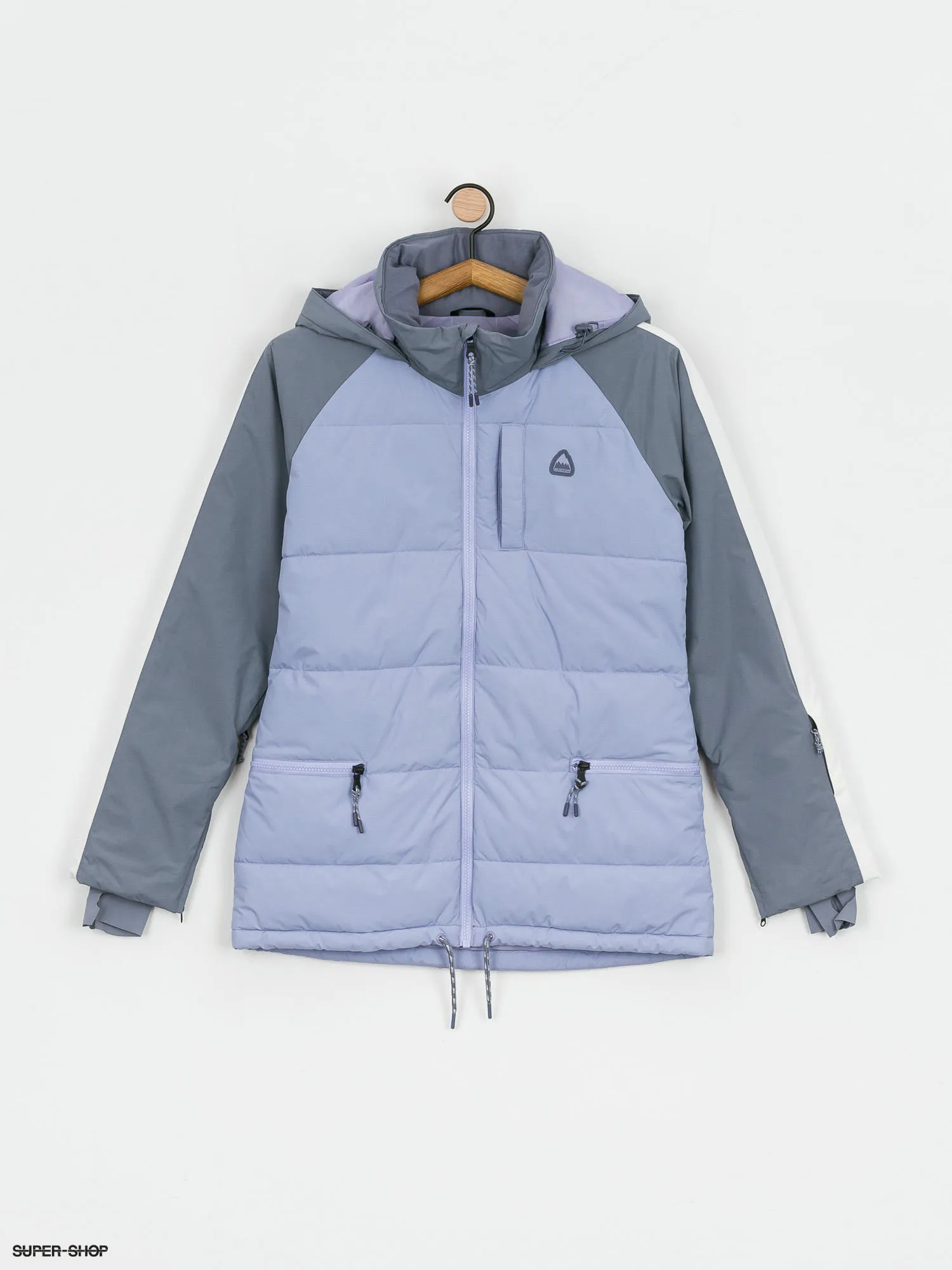 Burton Keelan Snowboard jacket Wmn (foxglove violet/folkstone gray)