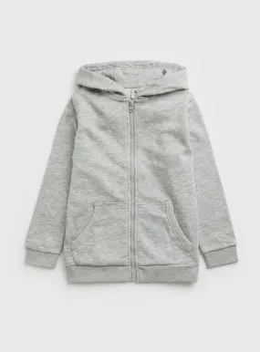 Buy Grey Zip Through Hoodie 6 years | Jumpers and hoodies | Tu