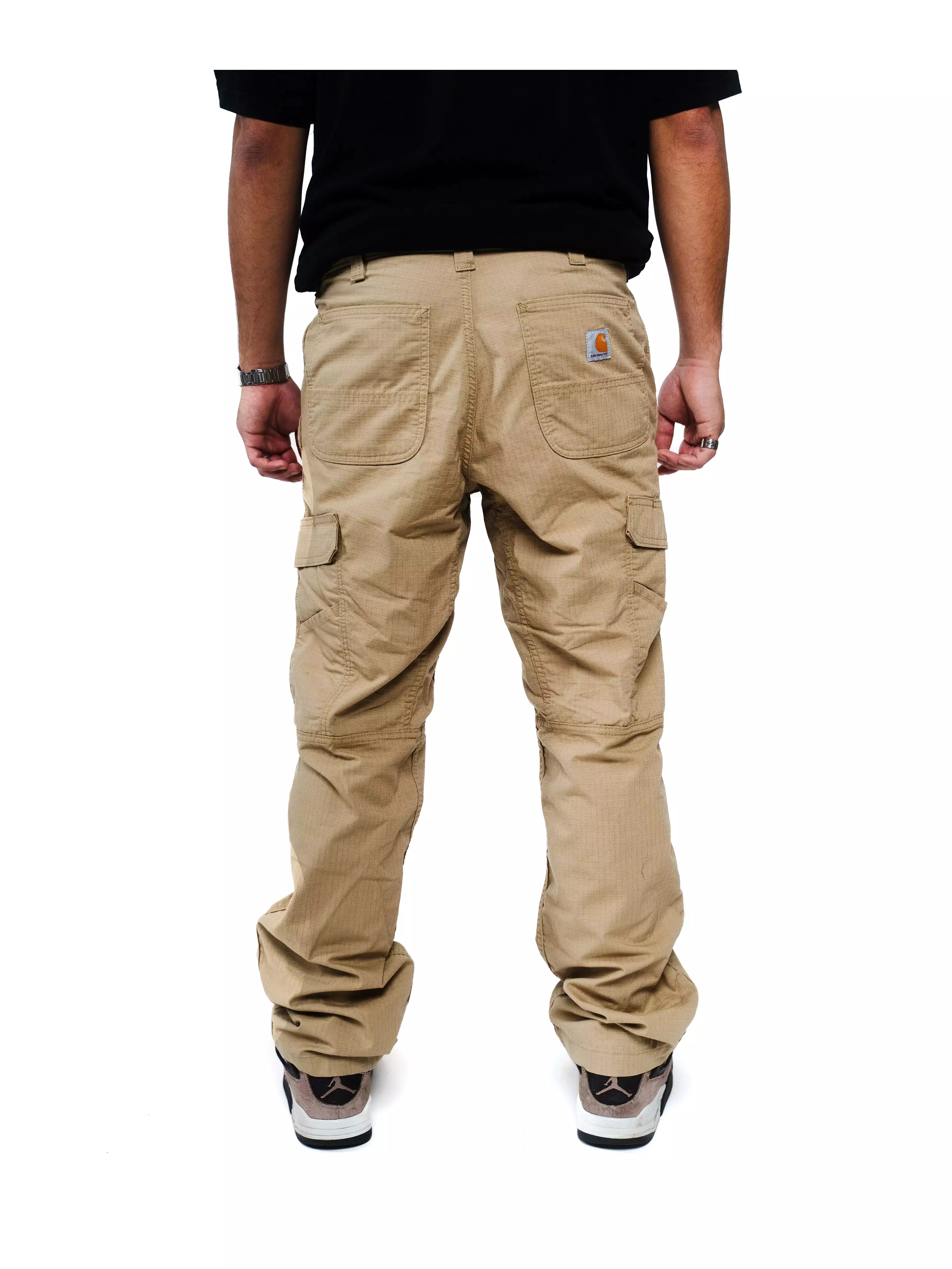 Carhartt Force Relaxed Fit Ripstop Cargo Work Pant Dark Khaki