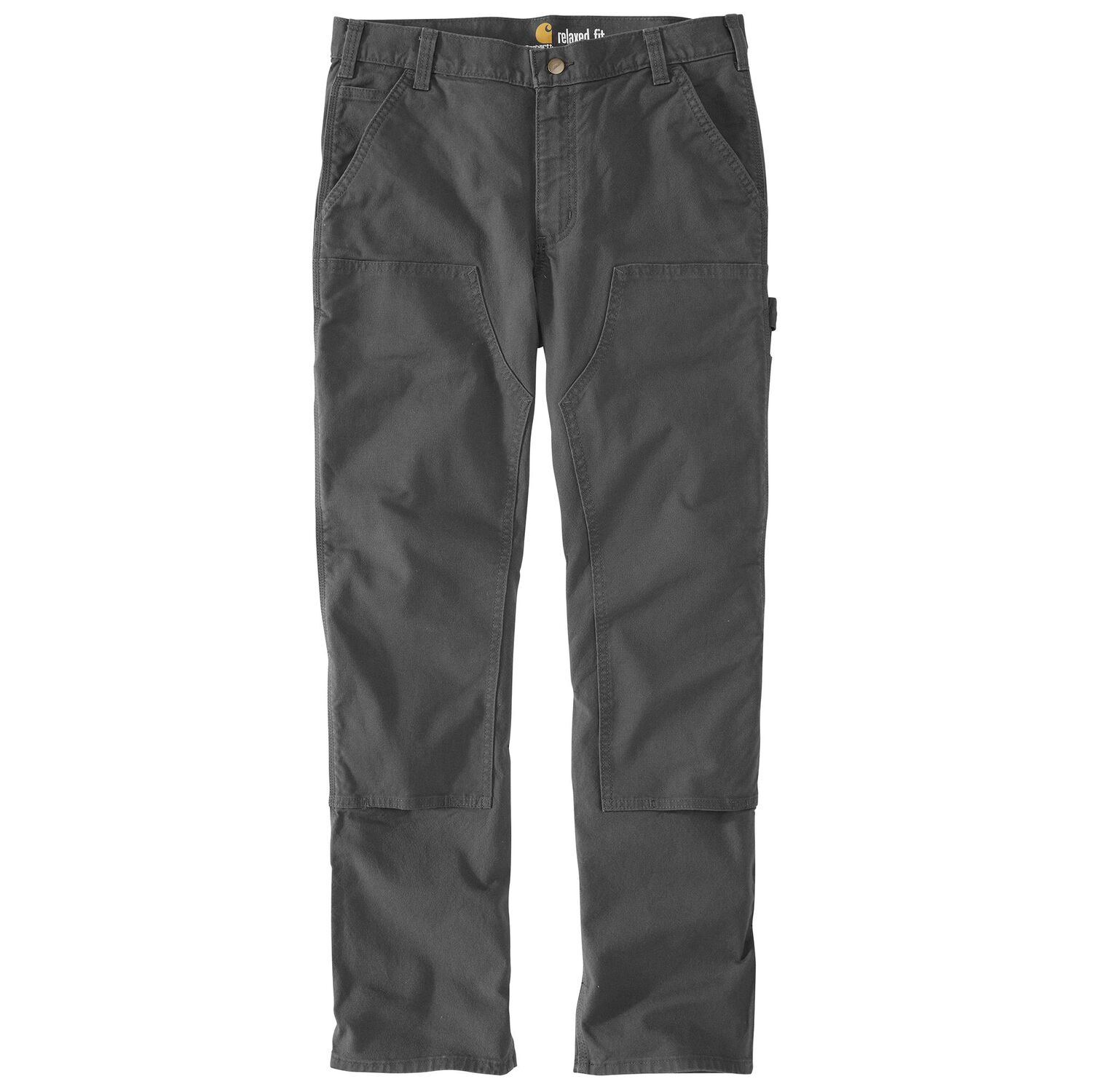 Carhartt Men's Relaxed Fit Rugged Flex Duck Utility Double-Knee Work Pant in Shadow