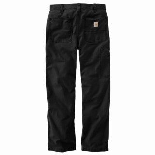 Carhartt Men's Rugged Flex Relaxed Fit Canvas Work Pant in Black