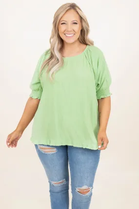 Classic Adventures Top, Mint Green