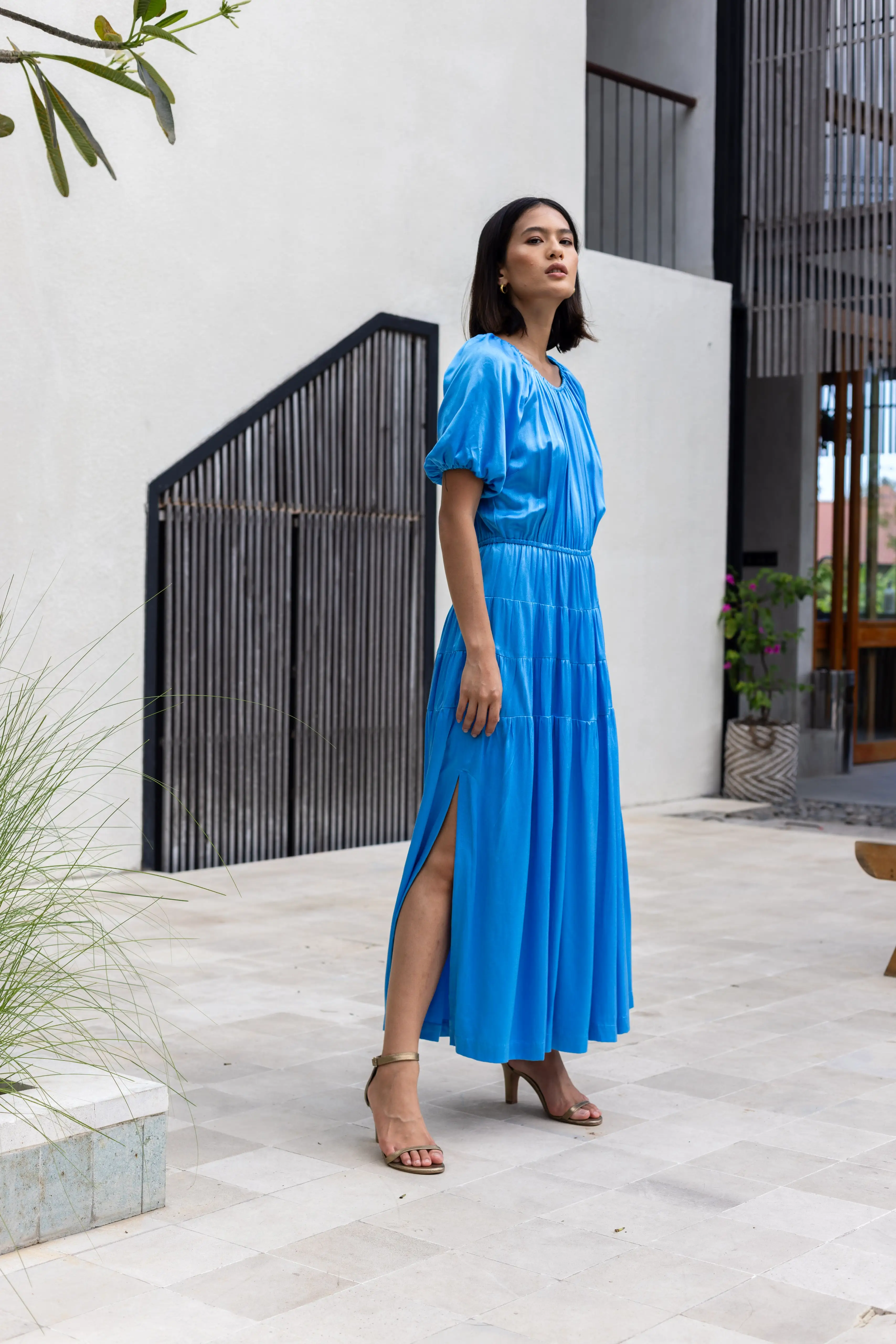 Coco Dress - Miami Blue