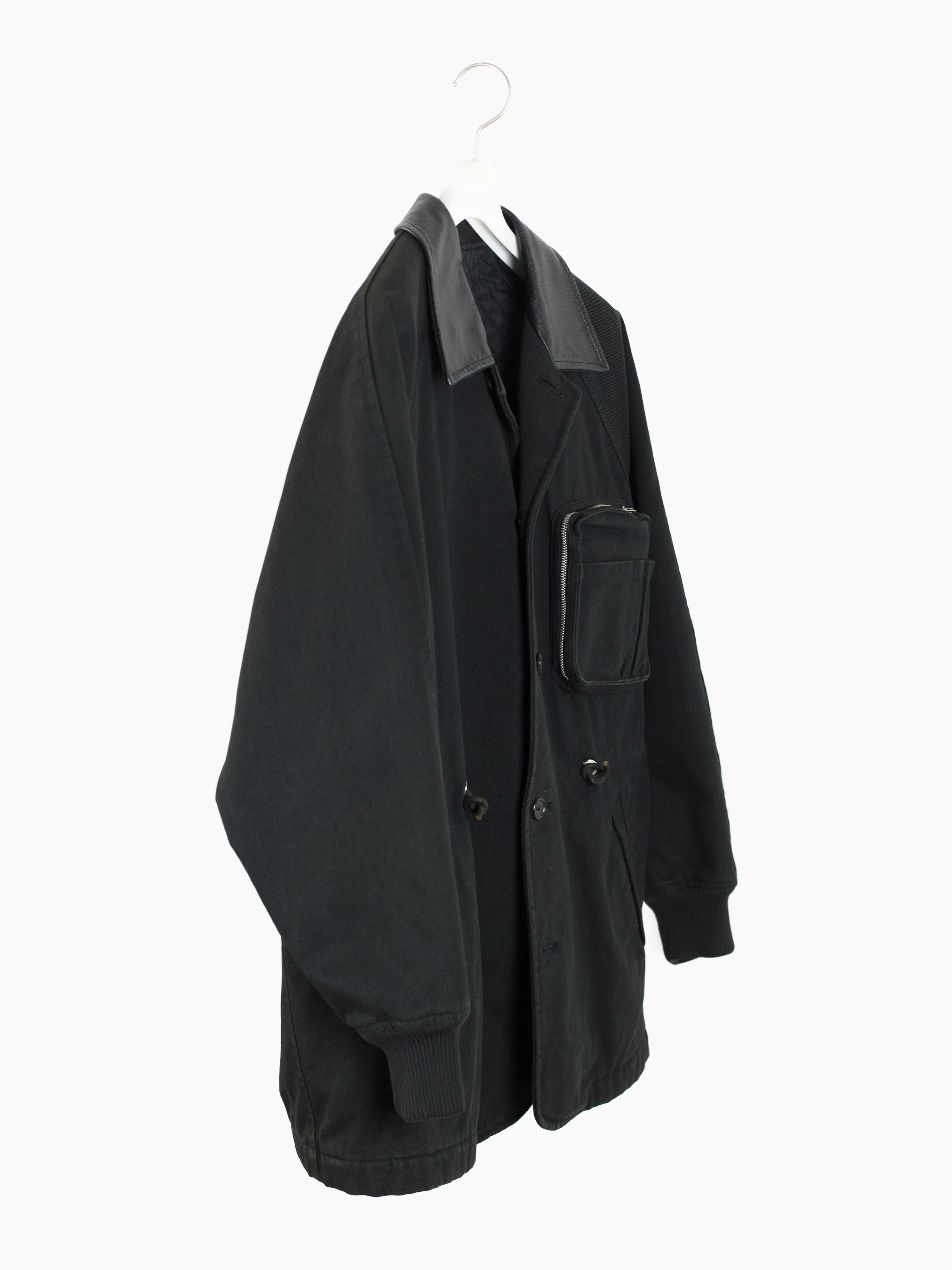 Comme des Garons Homme AW90 3D Pocket Heavy Twill Work Coat