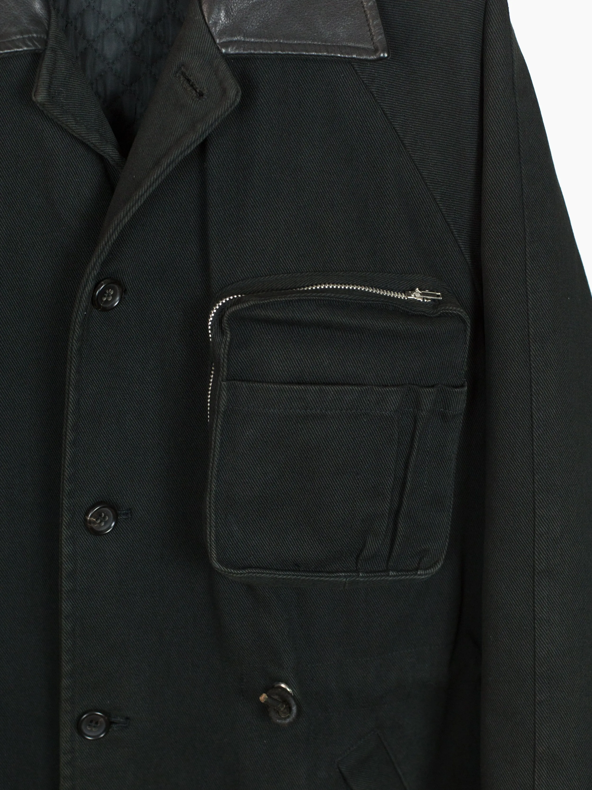 Comme des Garons Homme AW90 3D Pocket Heavy Twill Work Coat