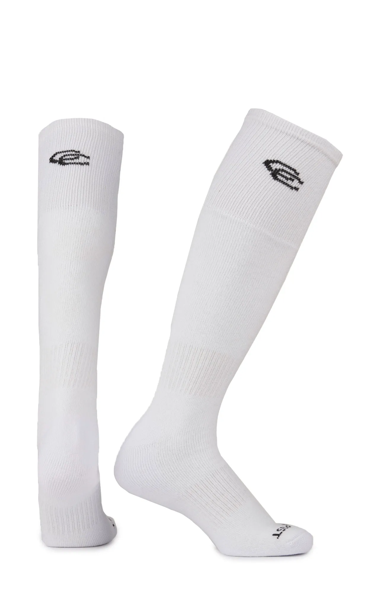 Dan Post Men's Cowboy Certified White Mid-Calf Boot Socks (Fits Sizes 7 to 10)