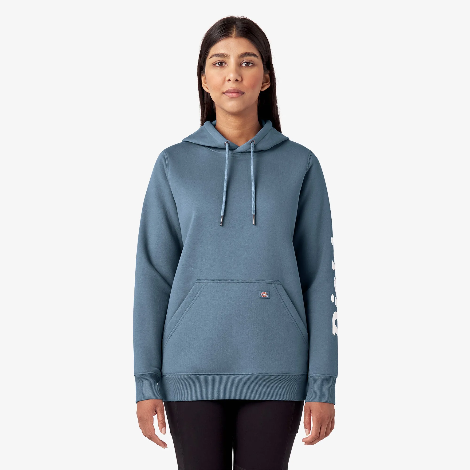 Dickies Women's Heavyweight Logo Sleeve Hoodie