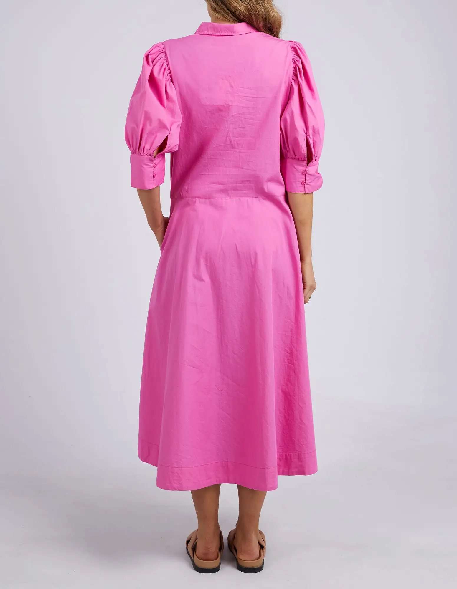 Elm Primrose Dress - Super Pink