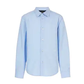 Emporio Armani Boys Blue Dress Shirt_ 3D4C09-4N89Z-F711