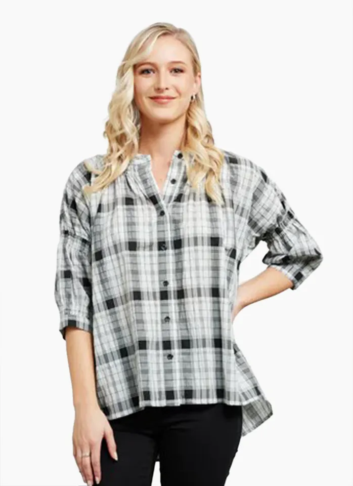 Et Alia Imogen Shirt - Black/White