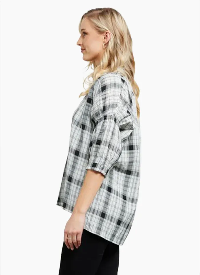 Et Alia Imogen Shirt - Black/White