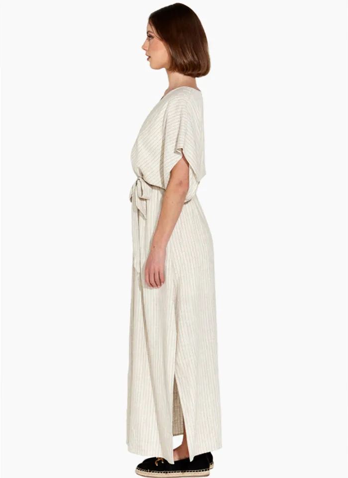 Fate + Becker Heritage Linen Maxi Dress