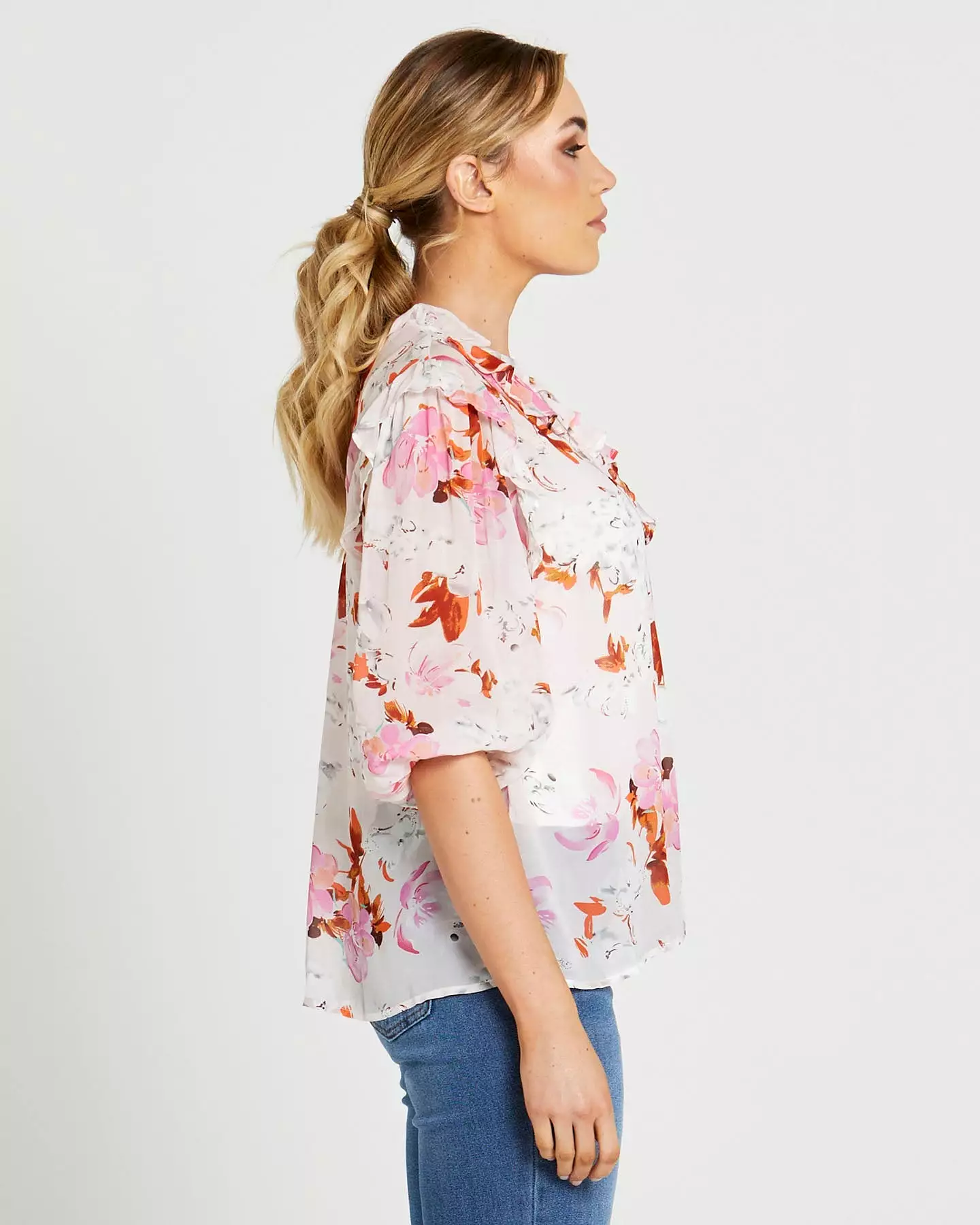 Fate + Becker Imagintation Top - Spring Floral