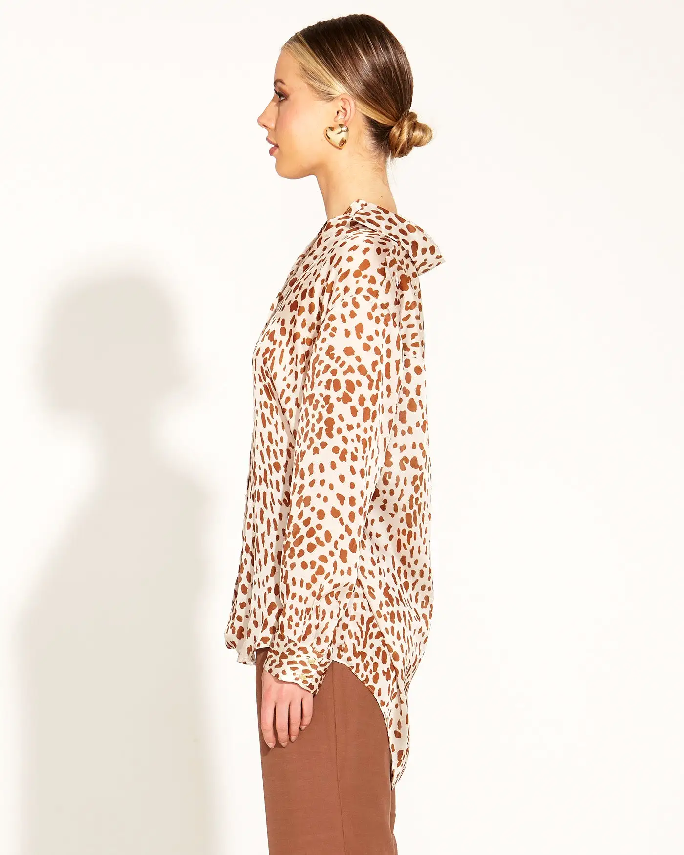 Fate + Becker True to Life Shirt - Giraffe Print