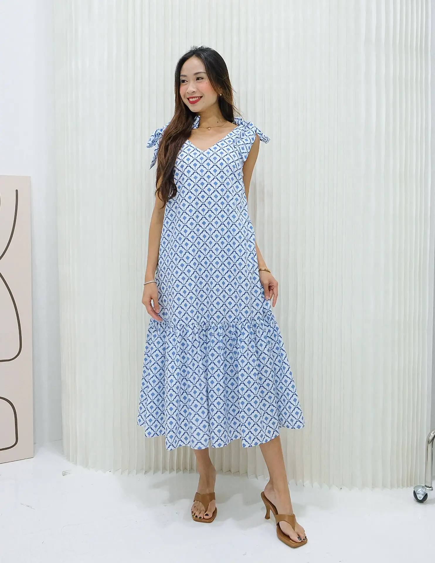 Fei Dress in Porcelain Tiles