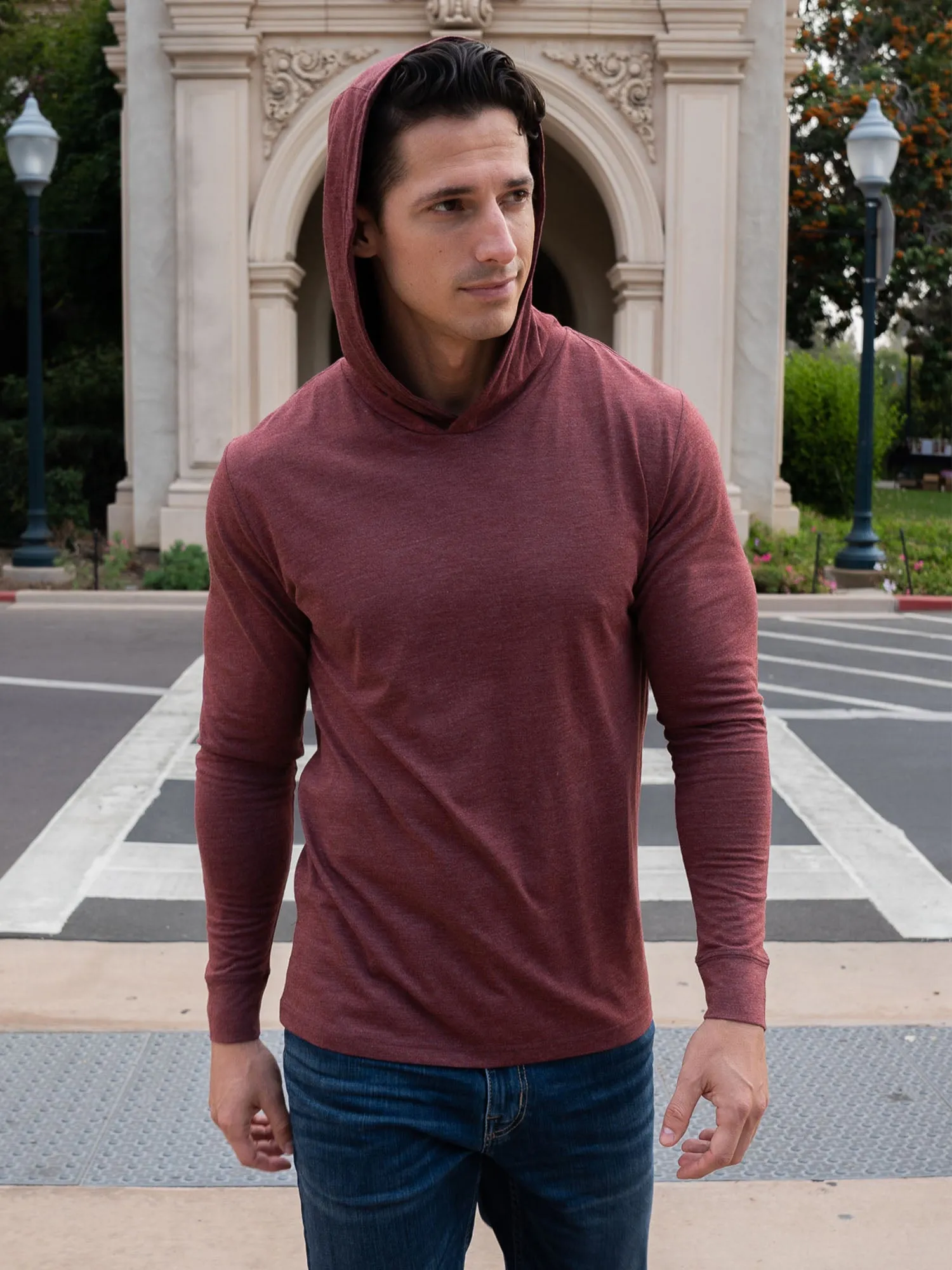 Garnet Loma Hooded Long Sleeve