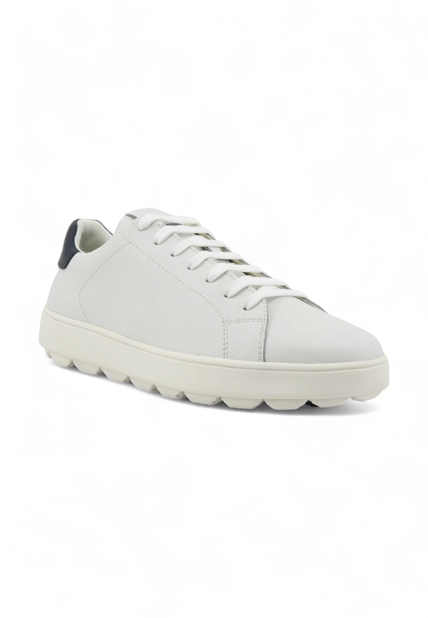 GEOX Spherica Sneaker Donna White Navy D45WEA09BBCC0899