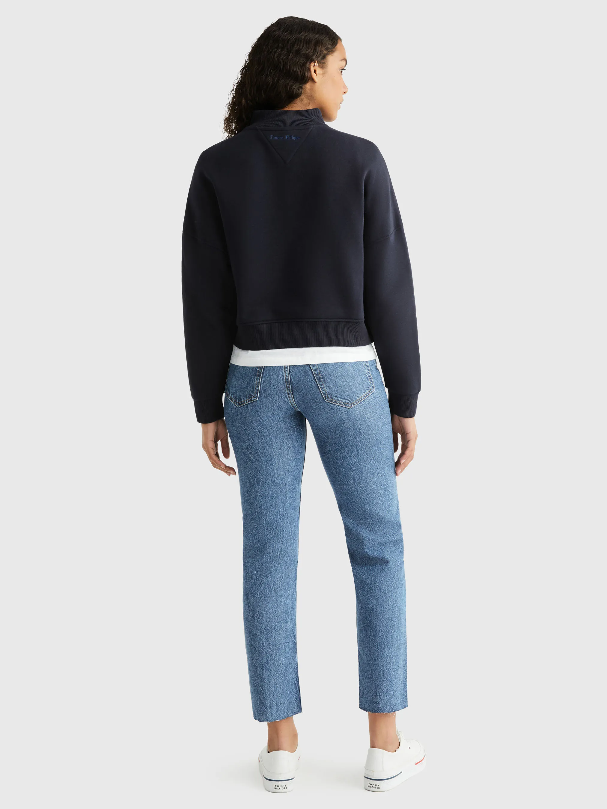 Half-Zip Relaxed Fit Sweatshirt | Sweatshirts & Hoodies | Tommy Hilfiger