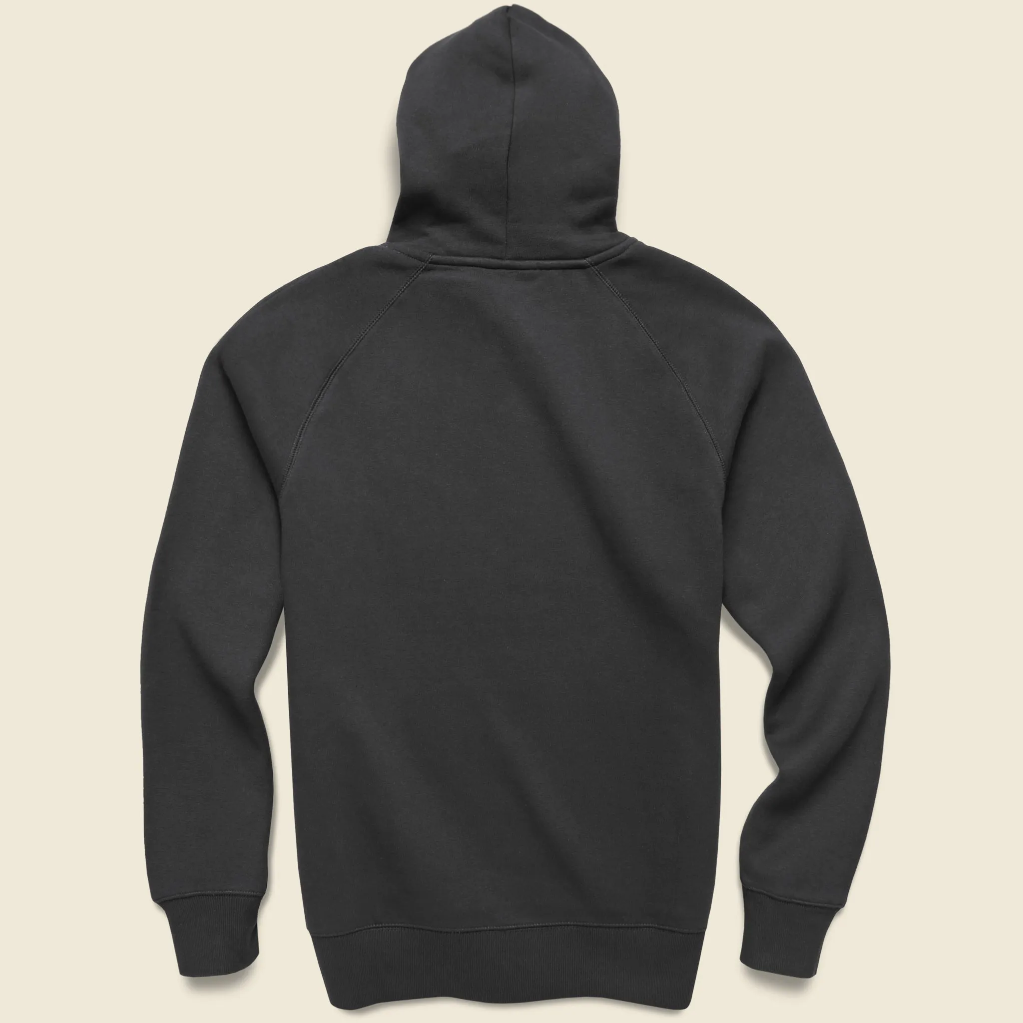 Hooded Chase Sweatshirt - Black/Gold