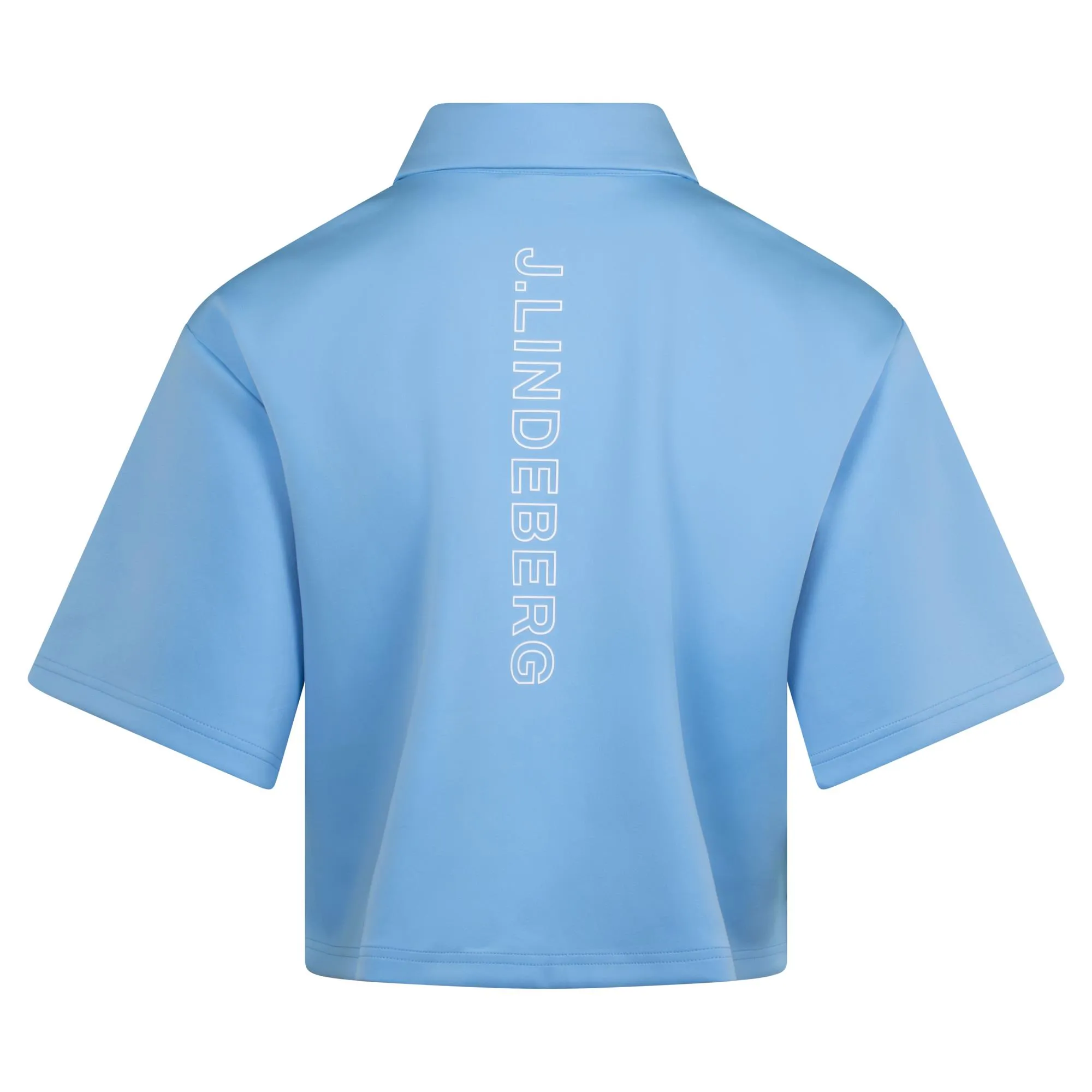 J Lindeberg Iris Cropped Top Little Boy Blue