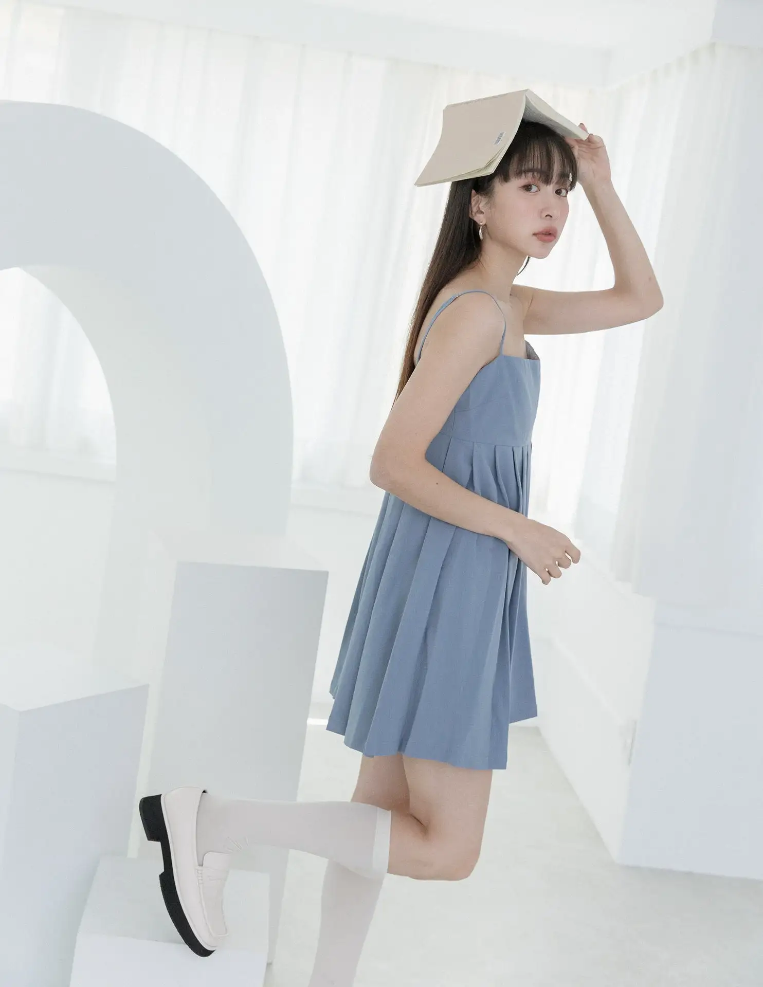 Jacinda Dress in Blue