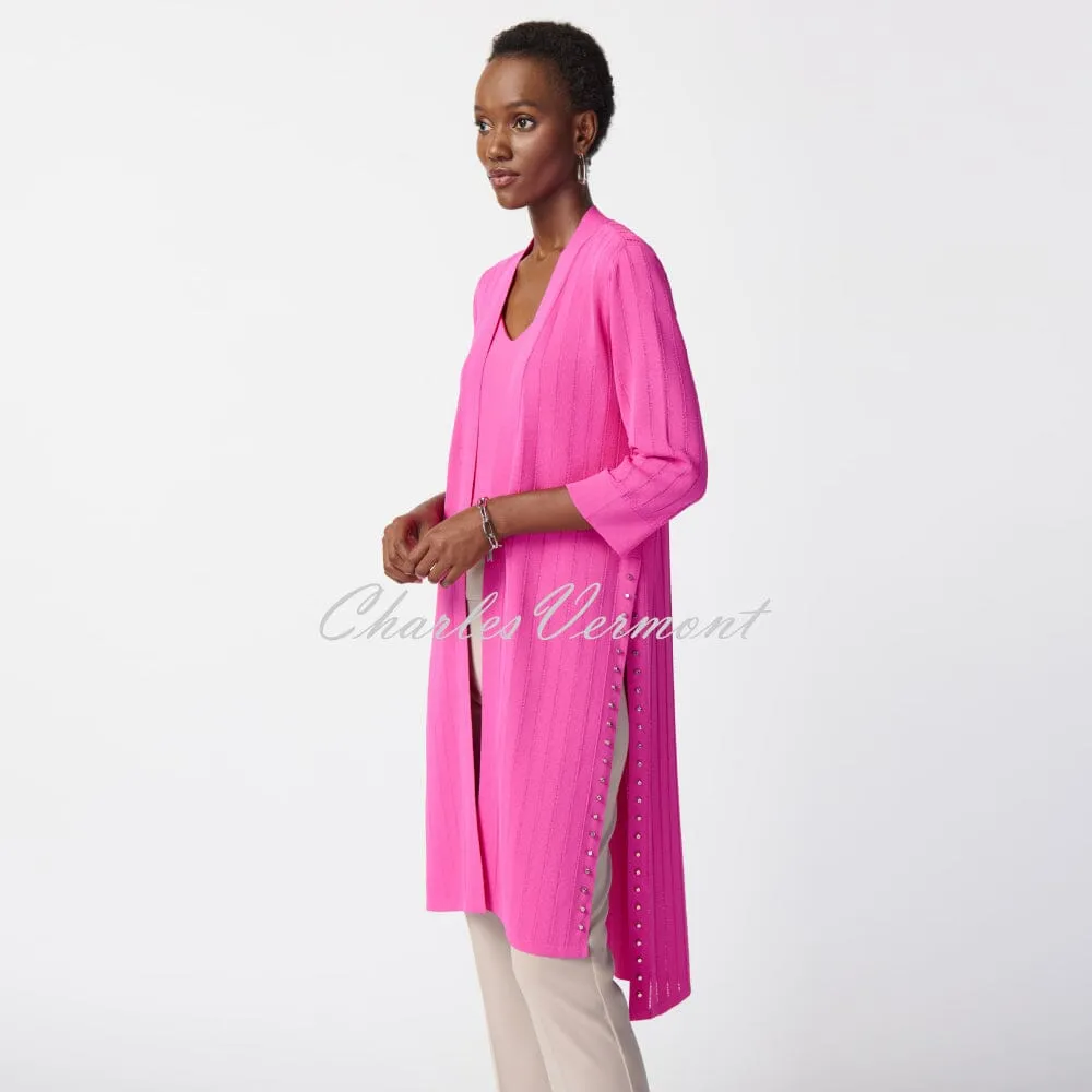 Joseph Ribkoff Cover Up With Stud Detail - Style 222929 (Ultra Pink)