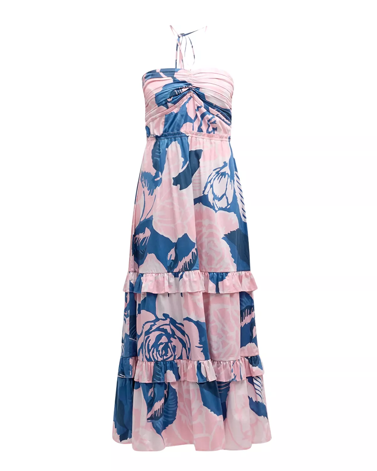 June Dress (Rose Garden Blue)