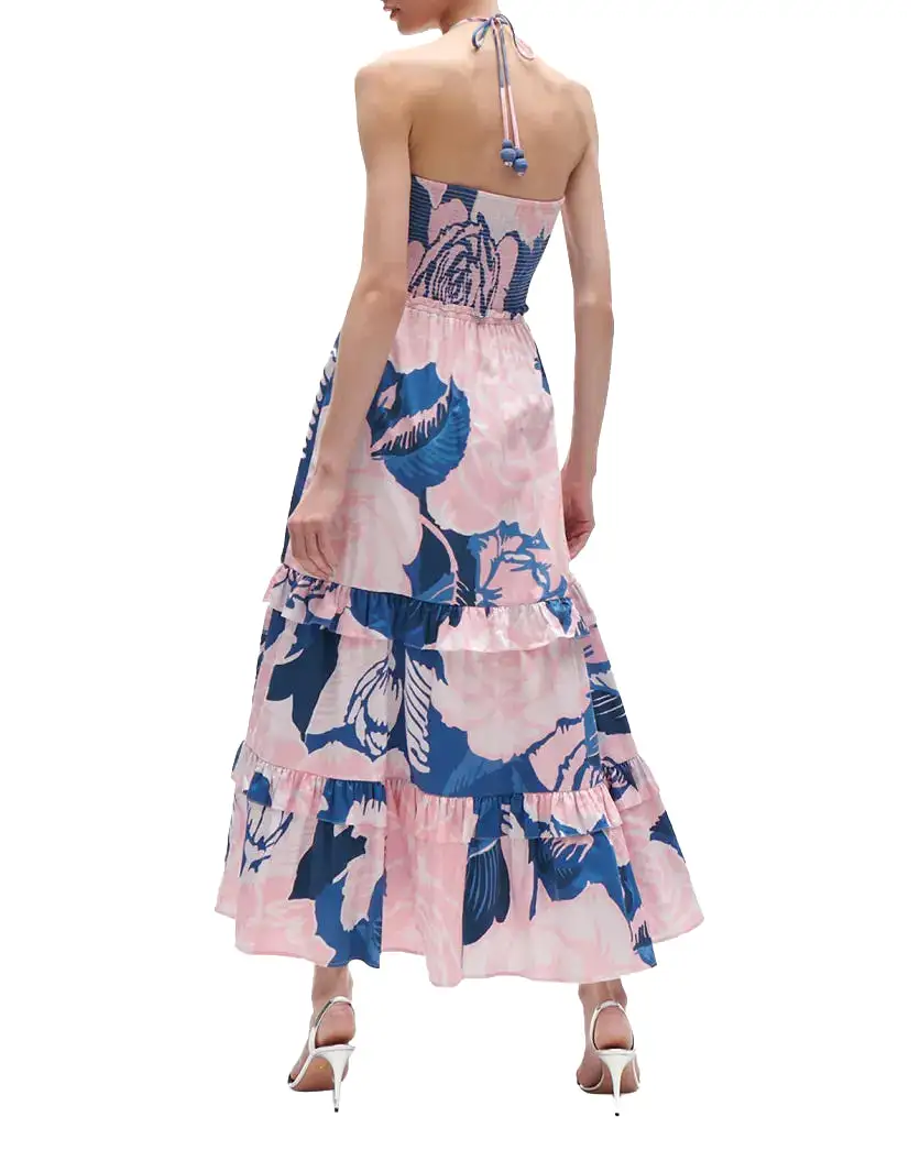 June Dress (Rose Garden Blue)