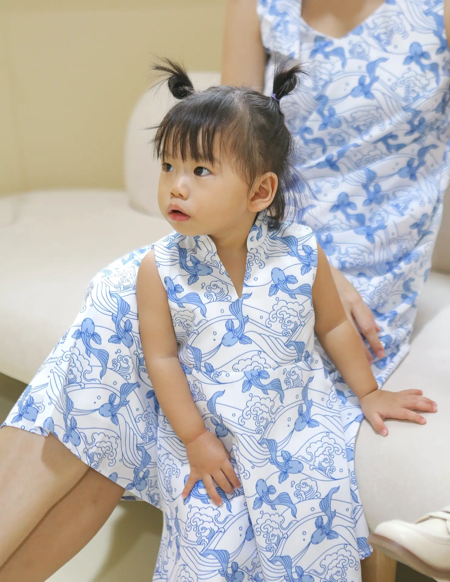 Kaela Dress in Koi