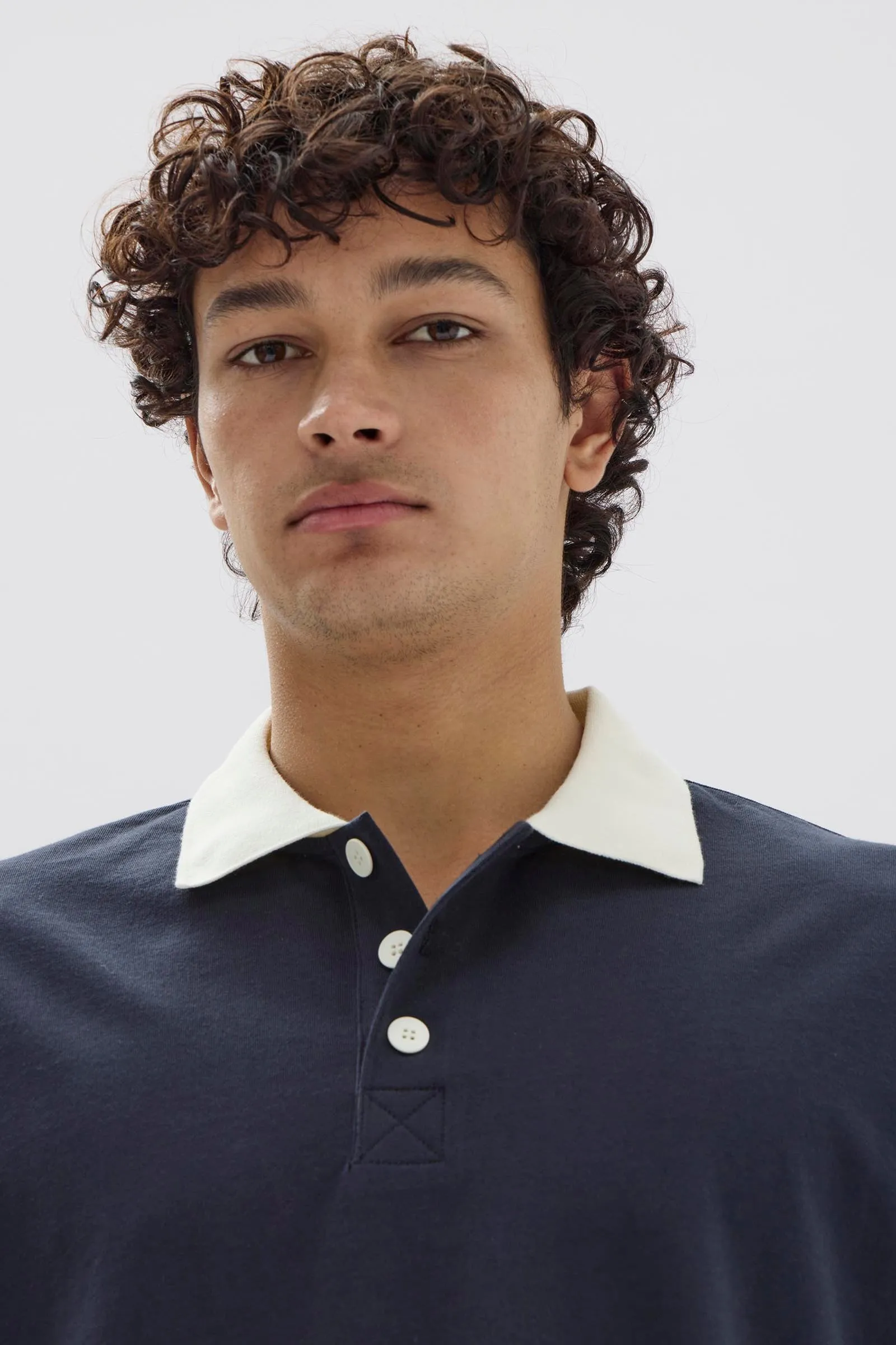 Leonard Long Sleeve Jersey Polo