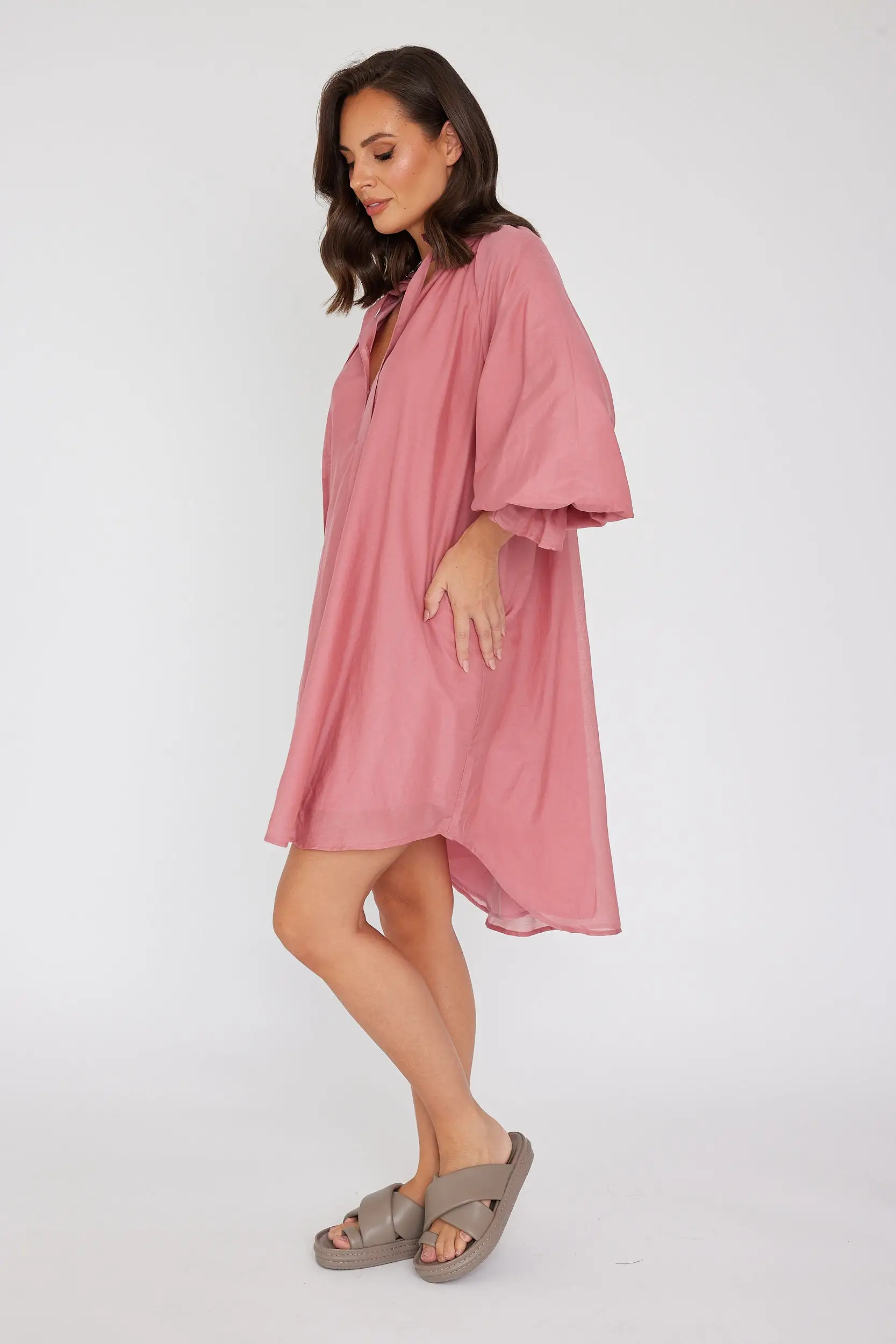 LYCIUM Dress Dusty Pink