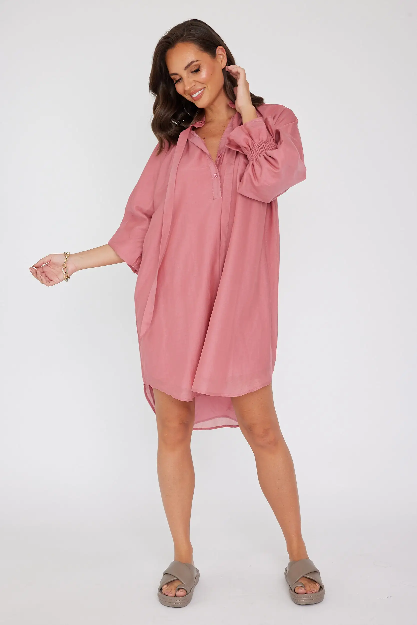 LYCIUM Dress Dusty Pink