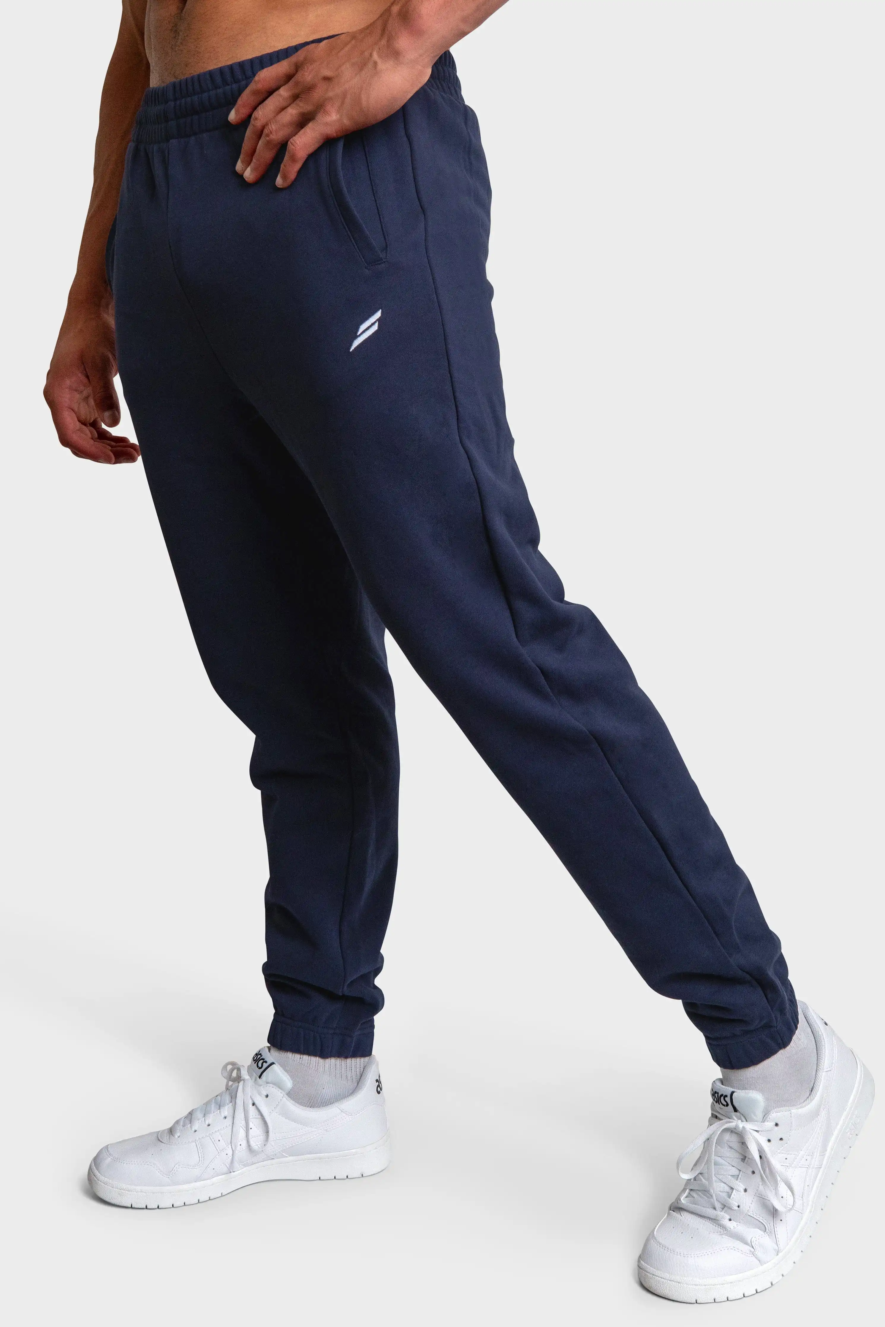 Mark Relaxed Track Pants - Navy