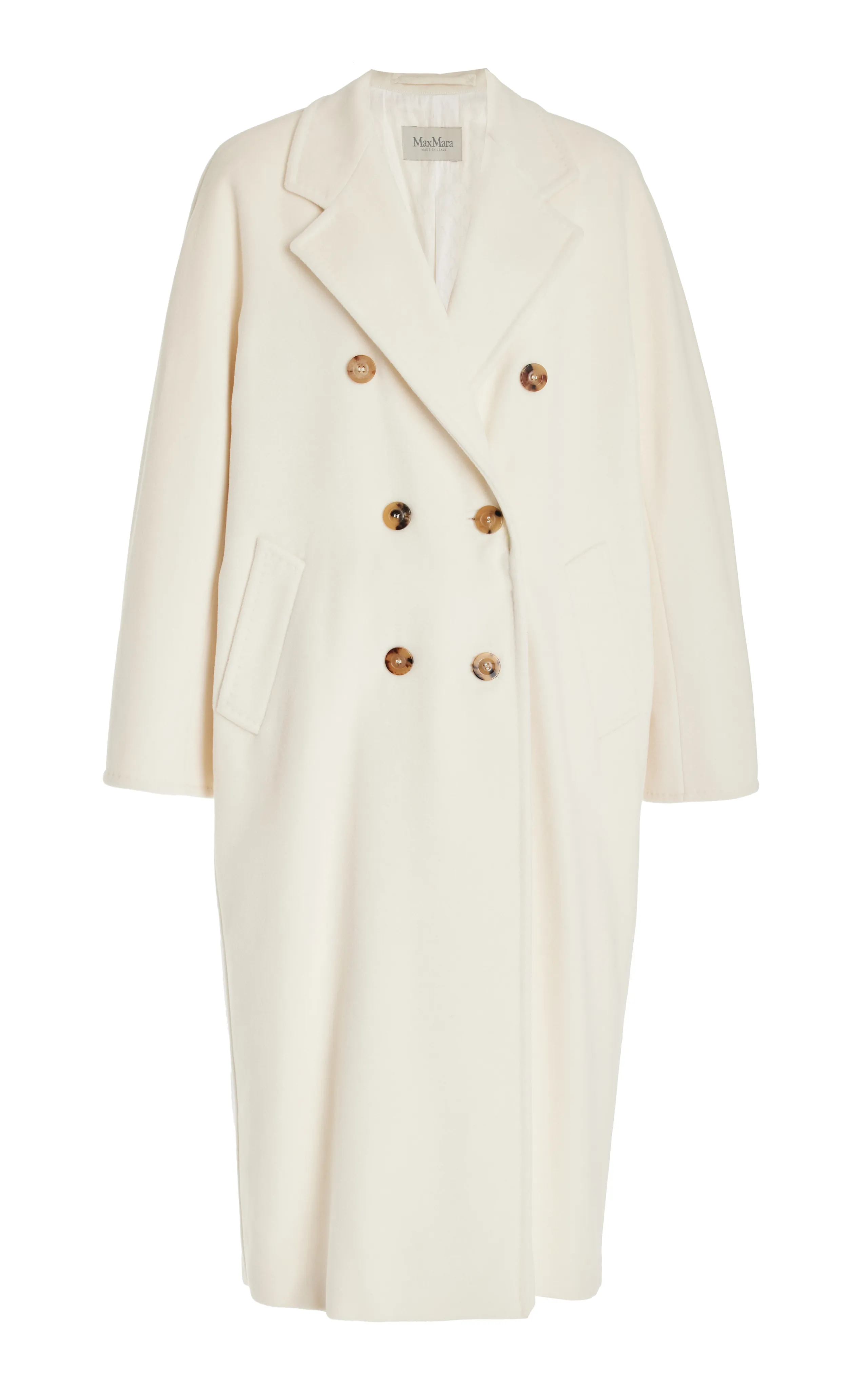 Max Mara Icon Oversized Double-Breasted Wool-Cashmere Coat