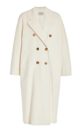 Max Mara Icon Oversized Double-Breasted Wool-Cashmere Coat