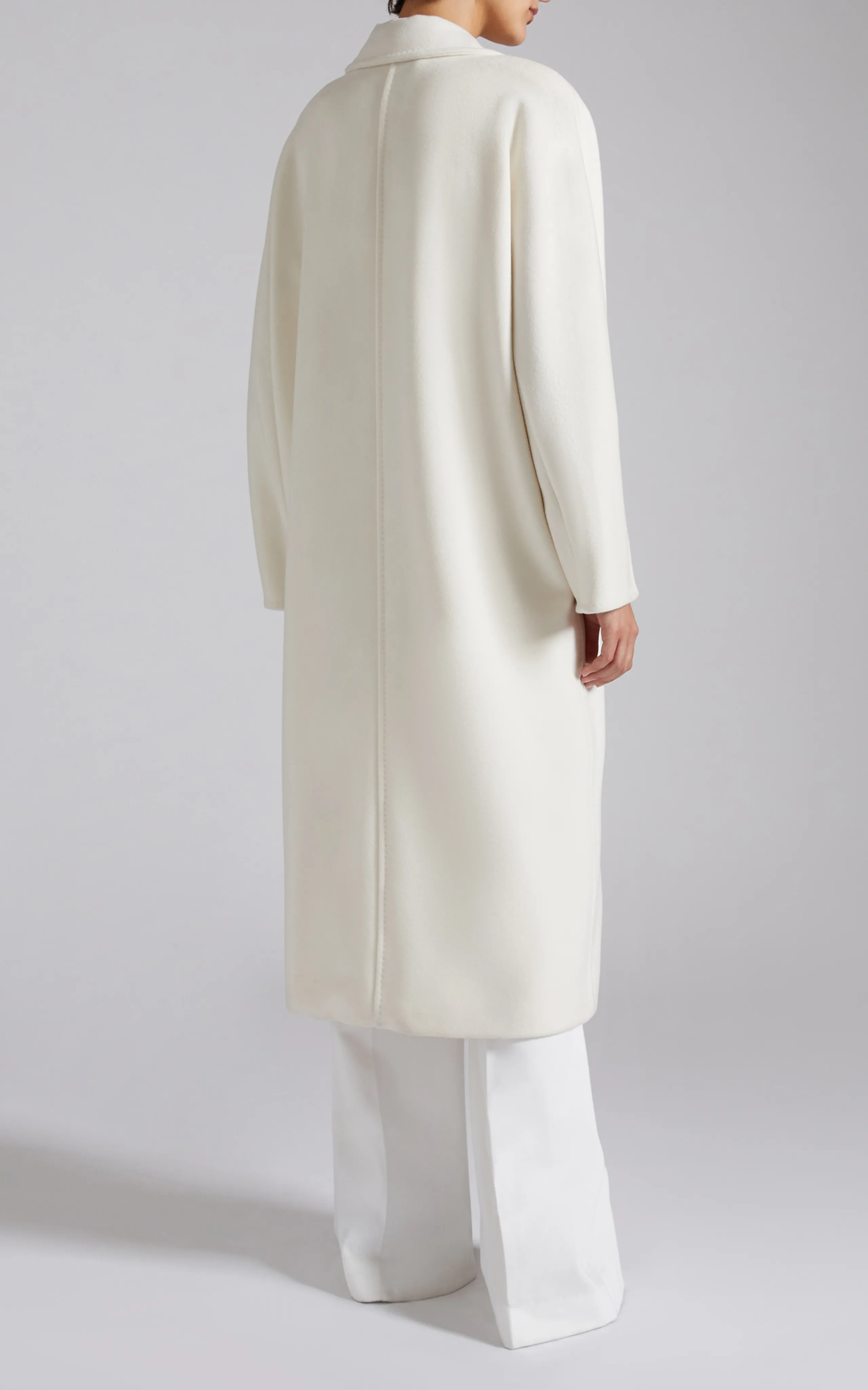 Max Mara Icon Oversized Double-Breasted Wool-Cashmere Coat