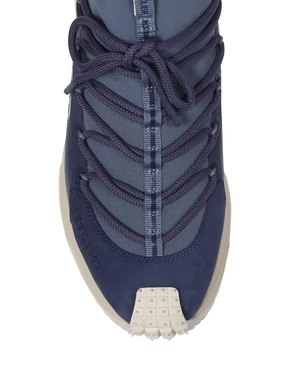 MEN MONCLER BLUE POLYESTER LOW SNEAKERS