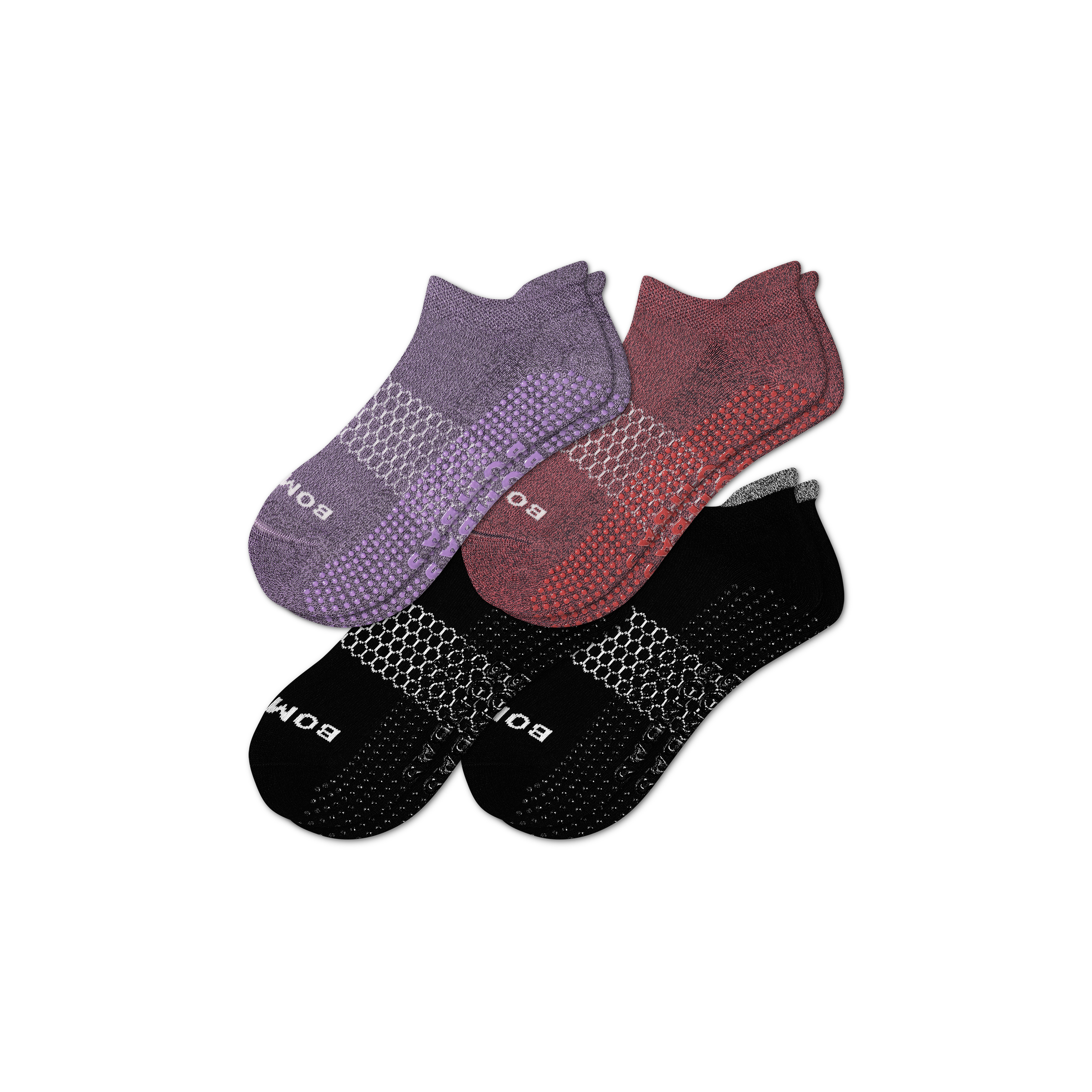 Men's Grippers Ankle Sock 4-Pack