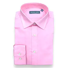 Michael Kors Boys Pink Dress Shirt_ LY0003